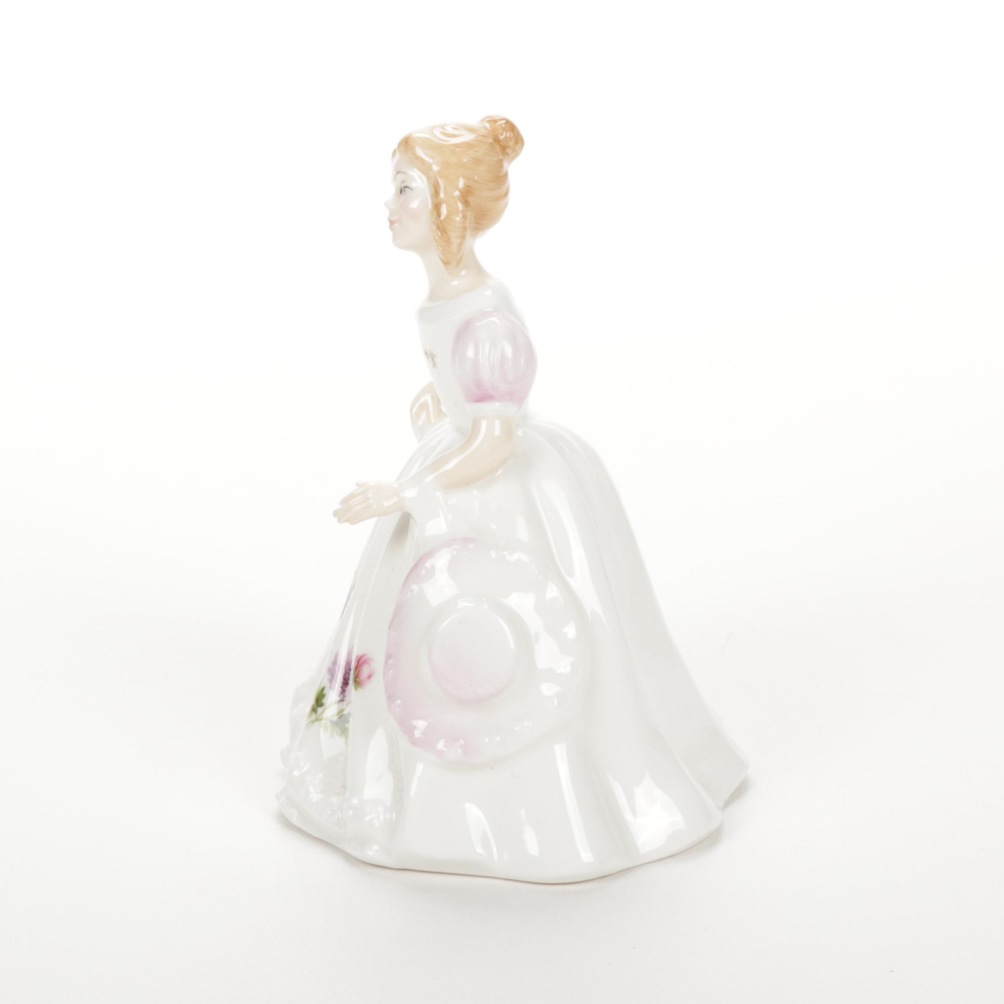 Graf Von Henneberg Relish Tray, Royal Doulton "March" Figurine and Limoges Boxes