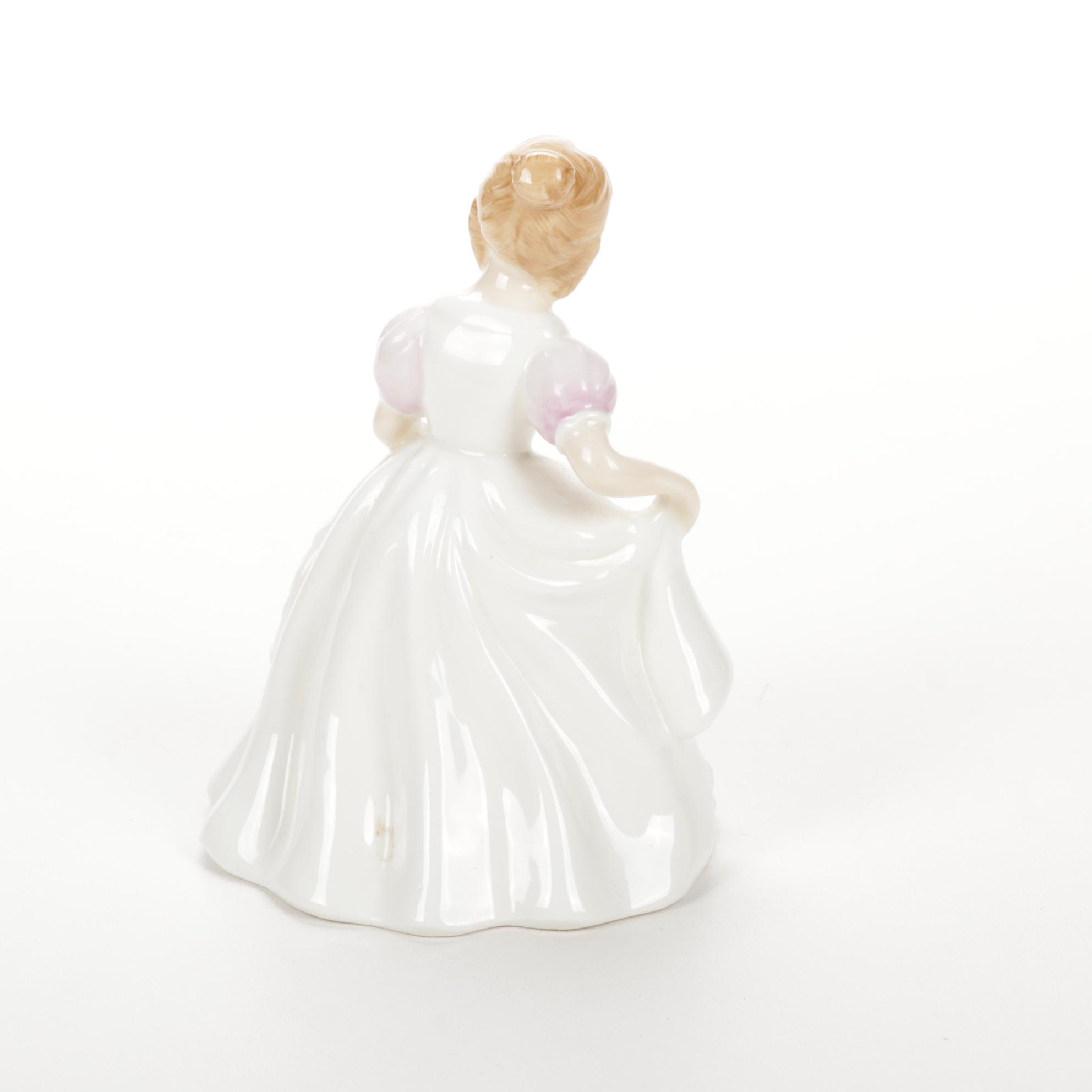 Graf Von Henneberg Relish Tray, Royal Doulton "March" Figurine and Limoges Boxes