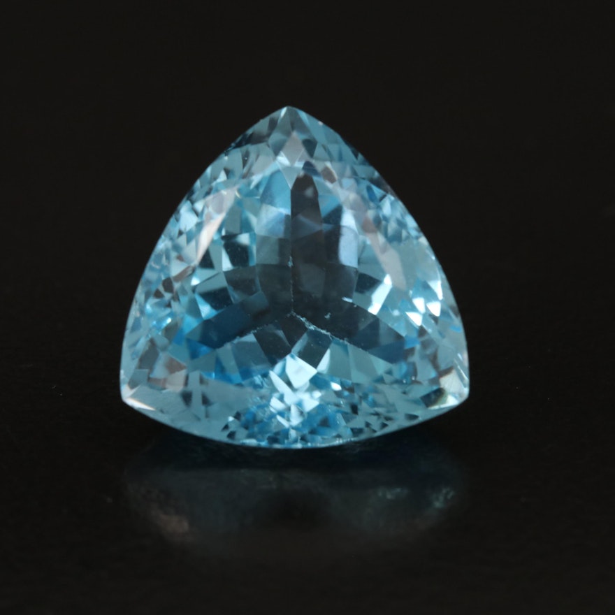 Loose 23.31 CT Swiss Blue Topaz