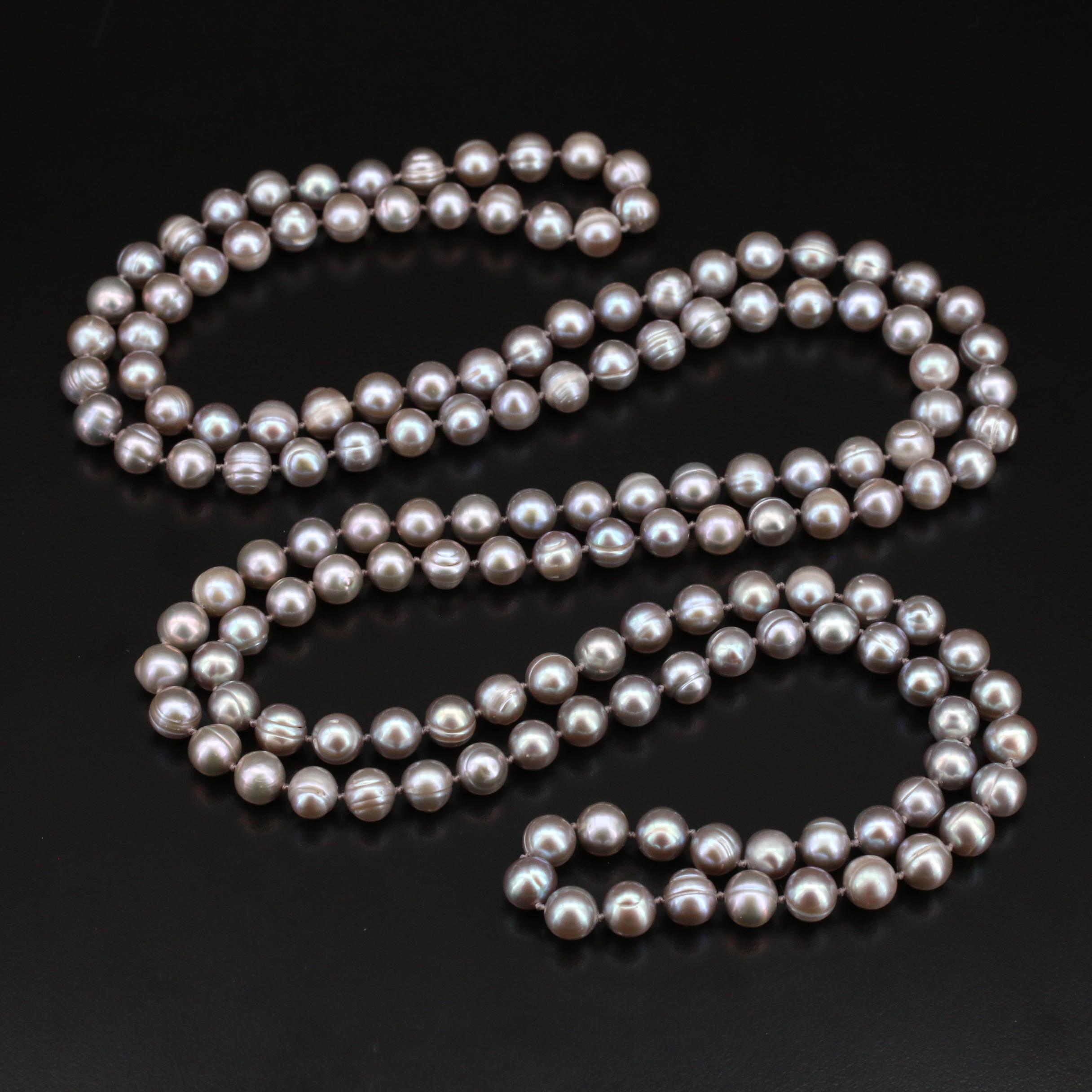 Pearl Rope Endless Necklace