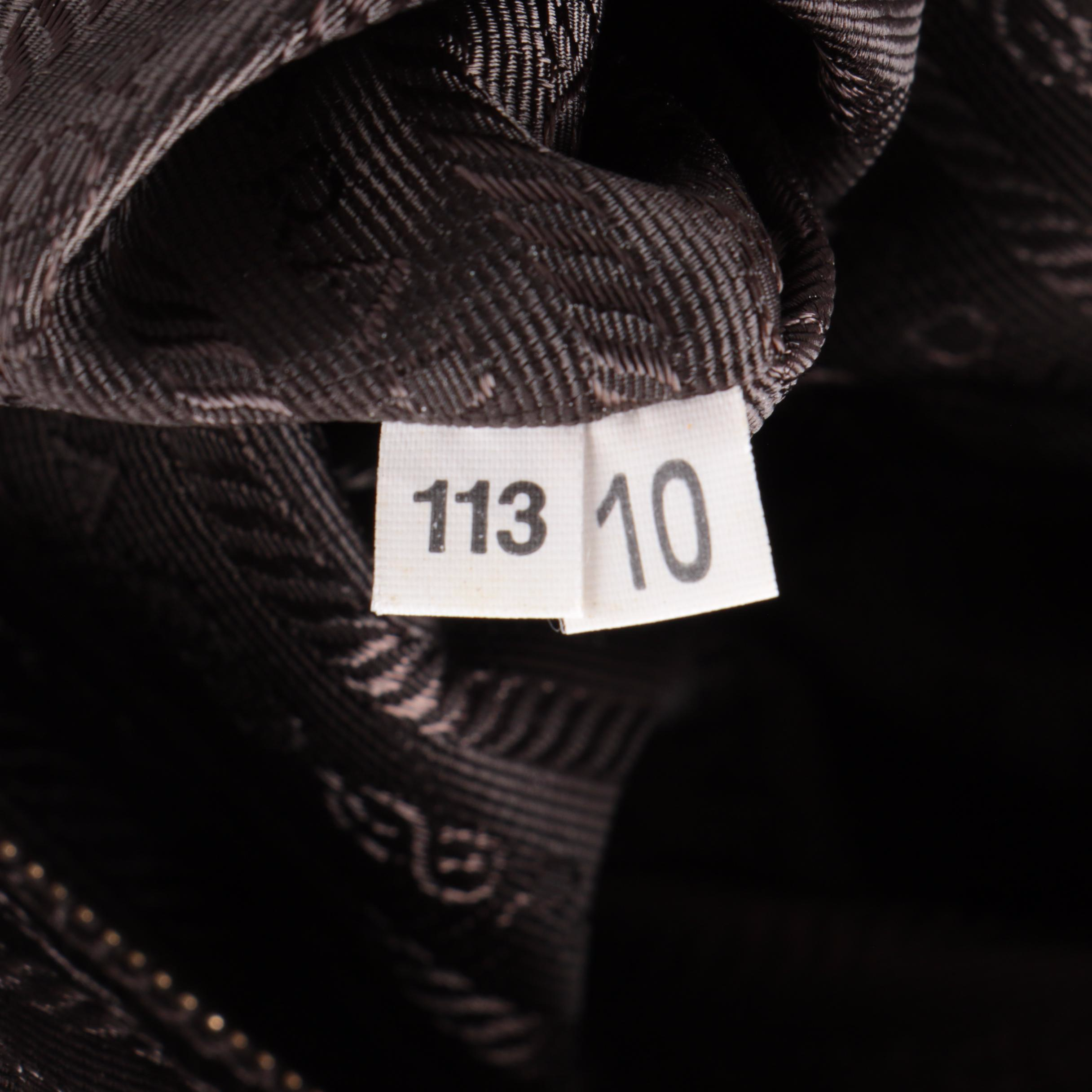 Prada Square Bowler in Sughero Saffiano Sport Leather