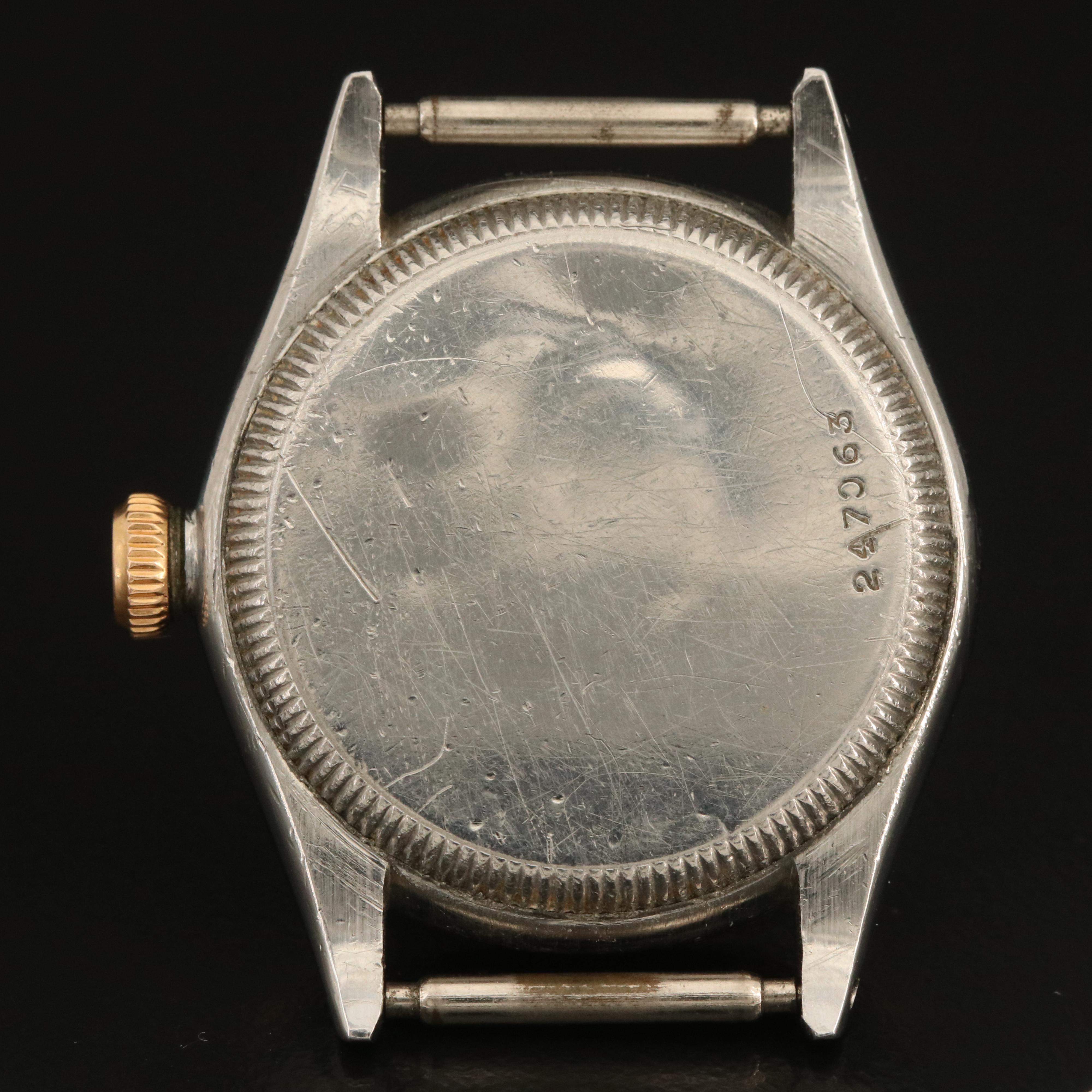 Vintage Rolex Oyster Perpetual Gold Filled and Stainless Steel Watch