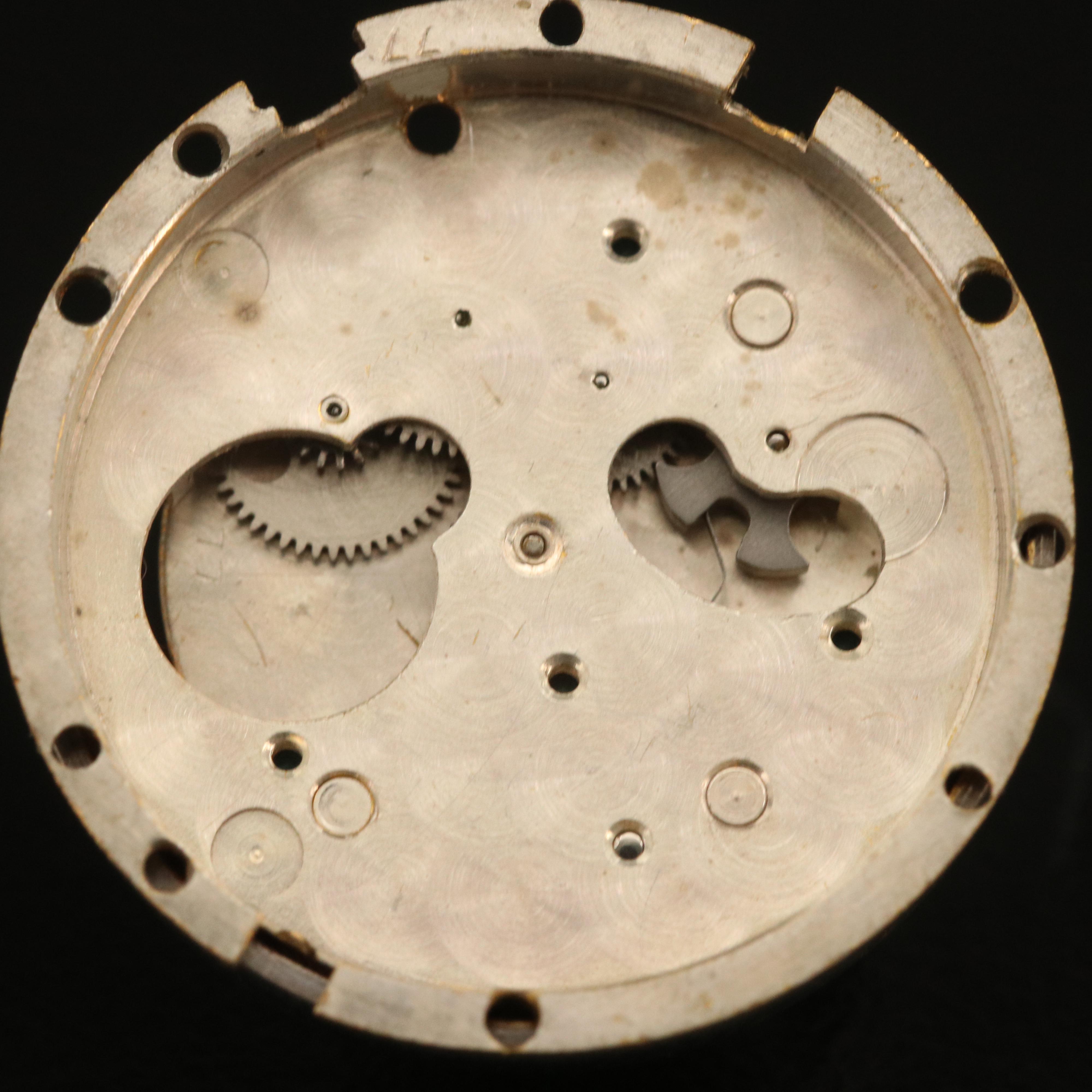 Vintage Rolex Bubbleback Model 5003 14K and Stainless Steel Watch