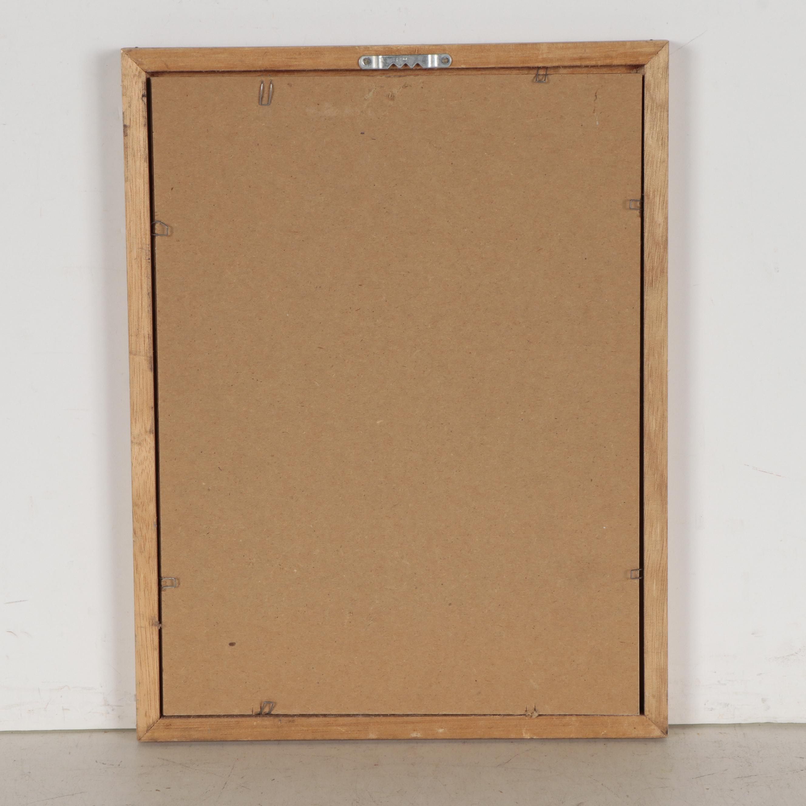 Gahan Allen Wilson Cartoon Offset Lithograph, 1978