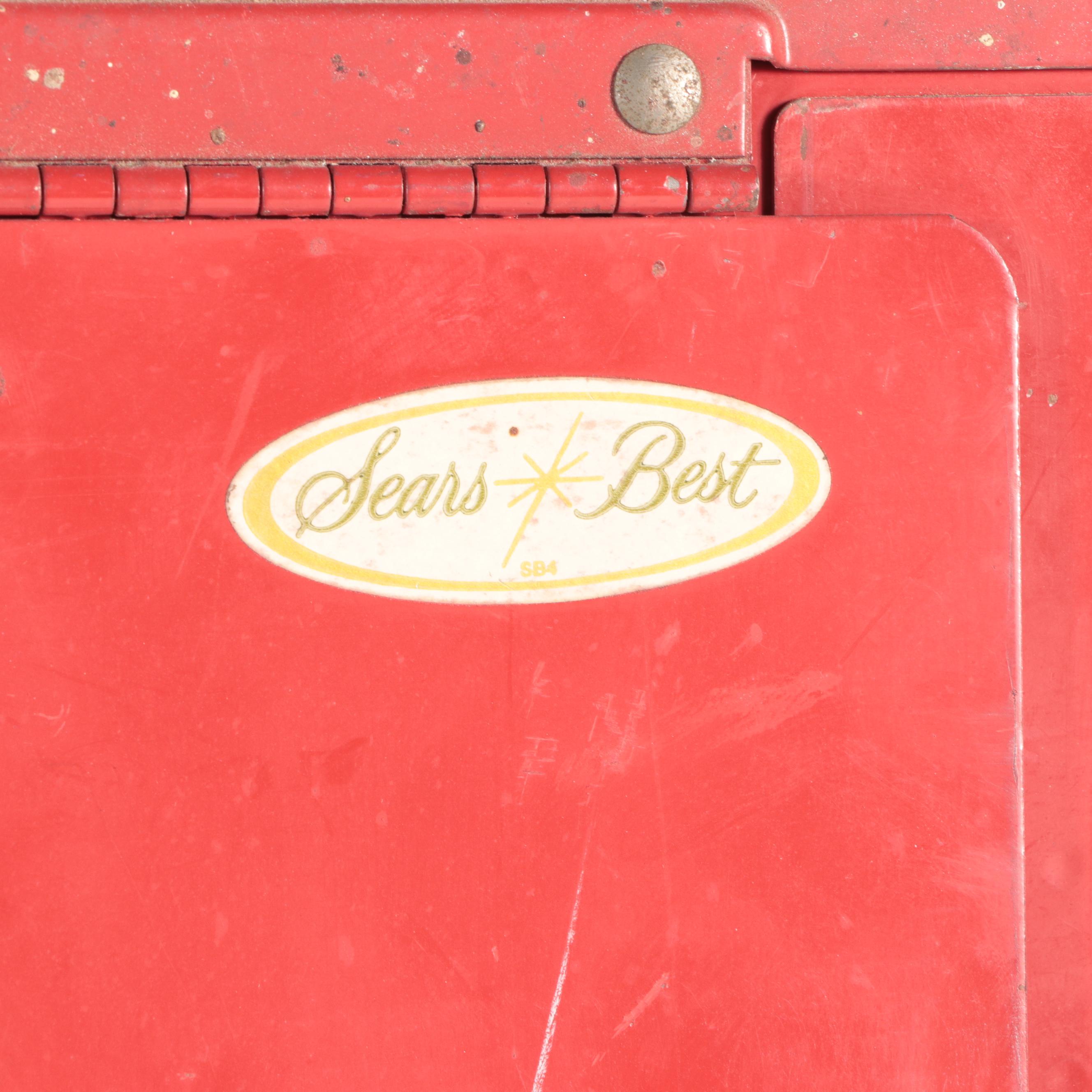 Craftsman 18-Drawer Tool Cabinet Cart with Assorted Hand Tools