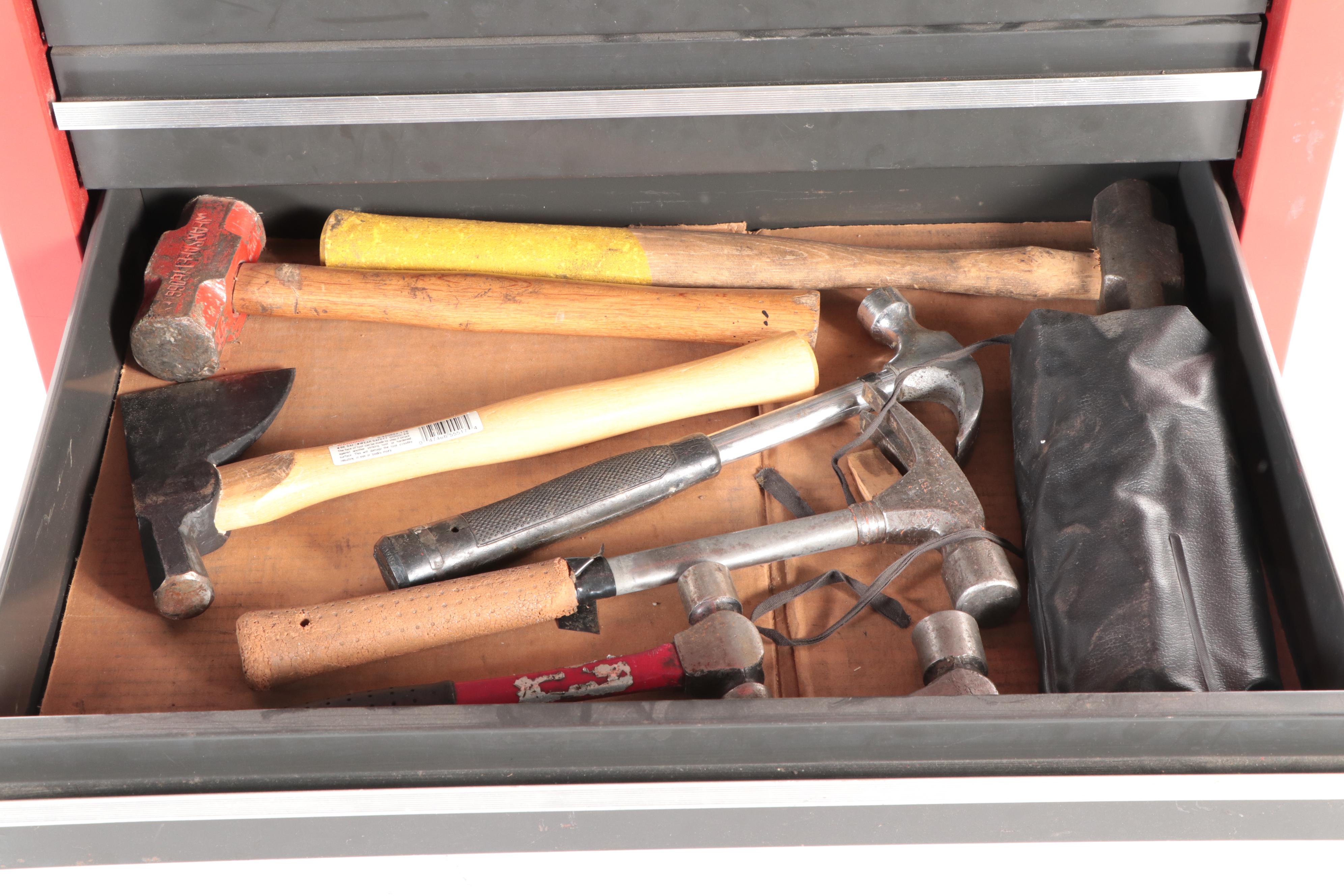 Craftsman 18-Drawer Tool Cabinet Cart with Assorted Hand Tools