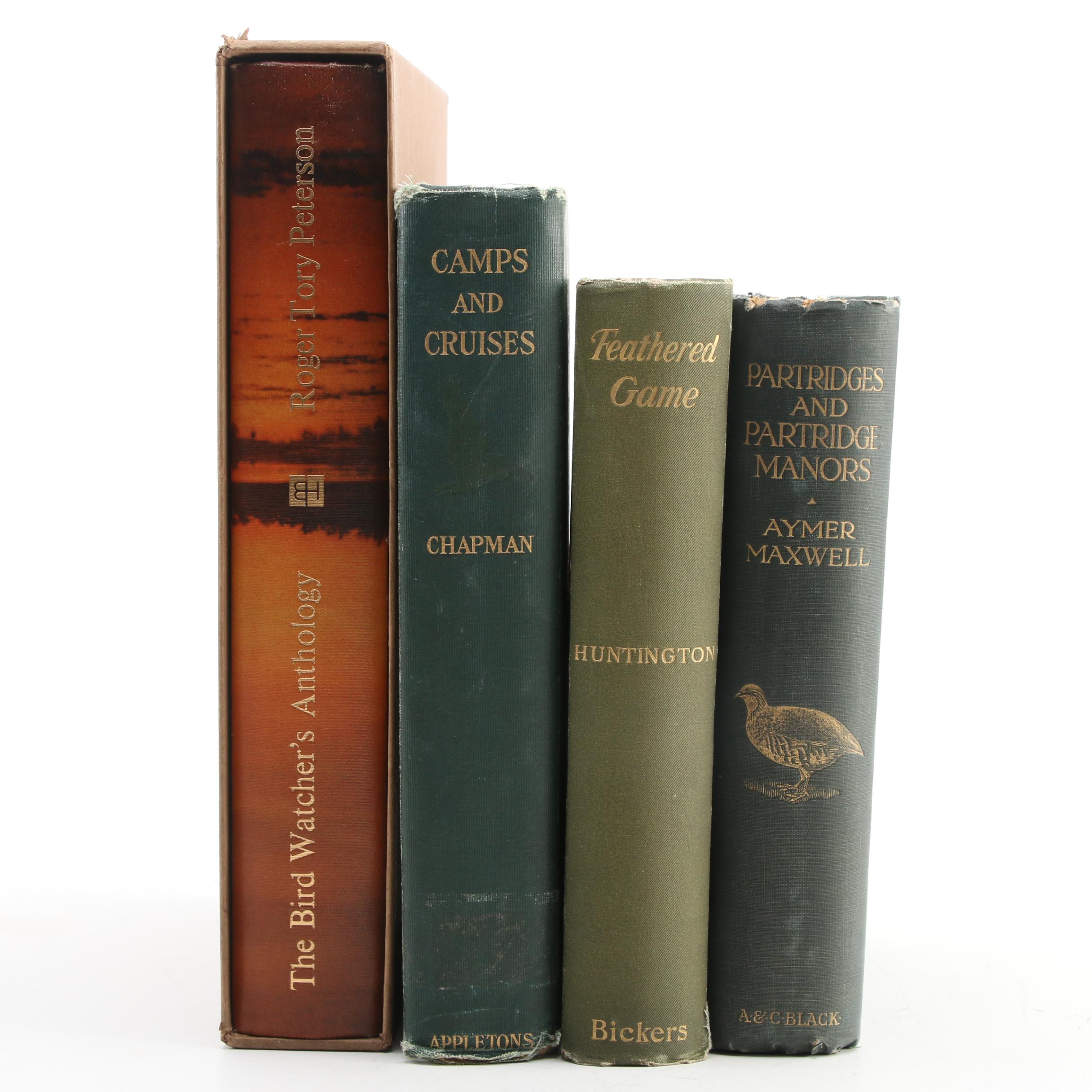 Signed First Edition "Bird Watcher's Anthology" by Roger Tory Peterson and More