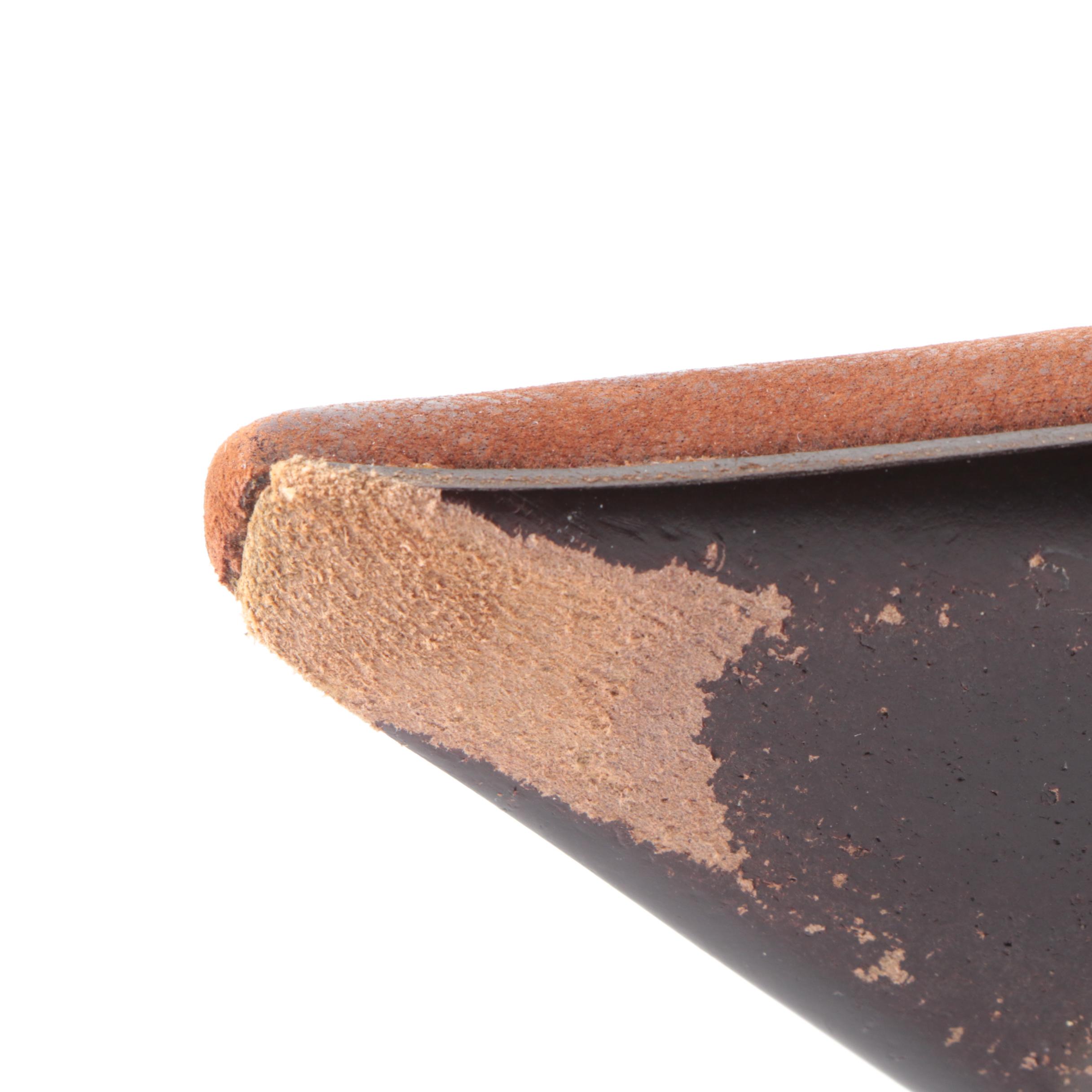 Prada Pointed-Toe Kiltie Pumps in Grained Nubuck Leather