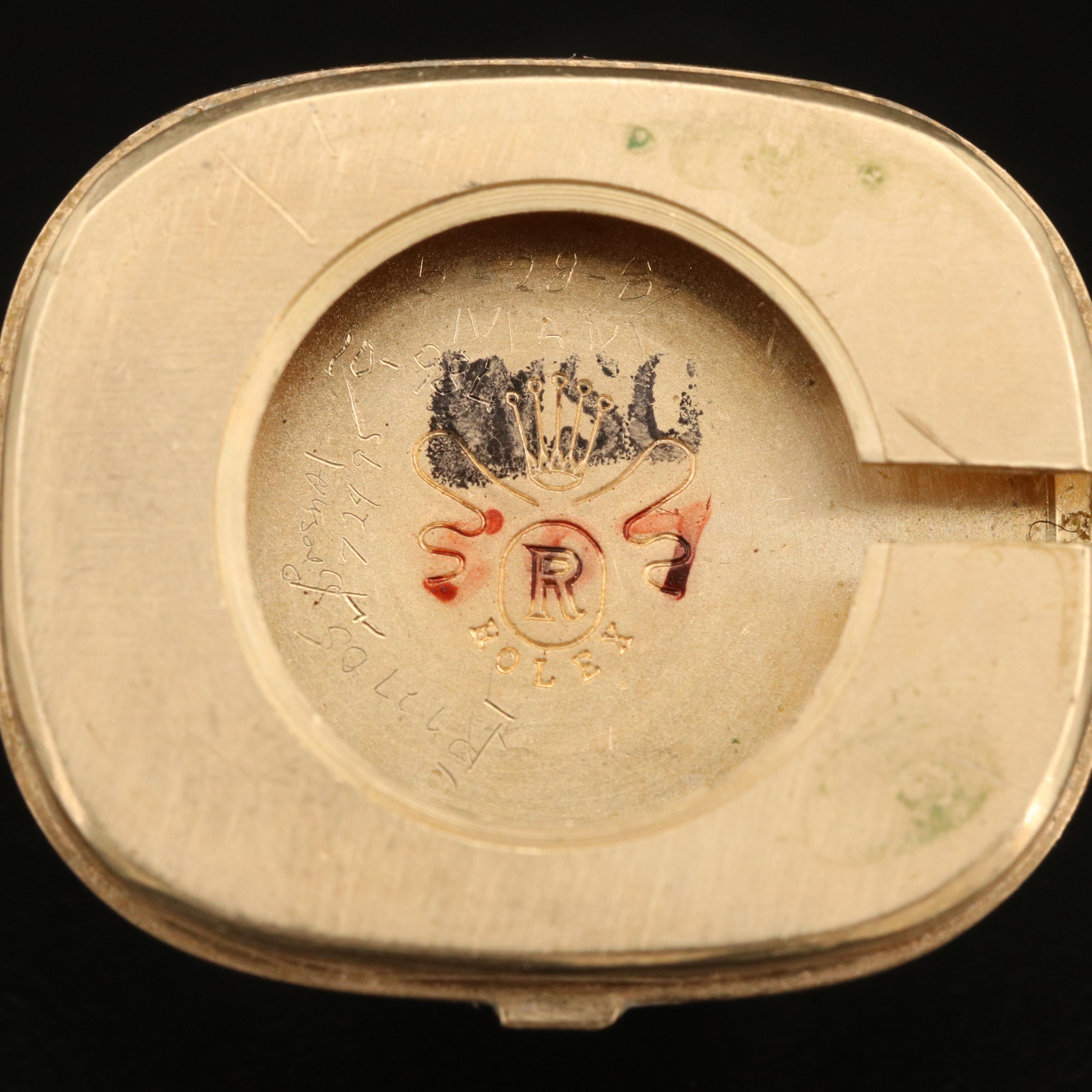 Rolex 14K Gold and Diamond Watch