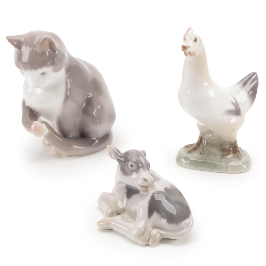 Bing & Grøndahl Porcelain Animal Form Figurine