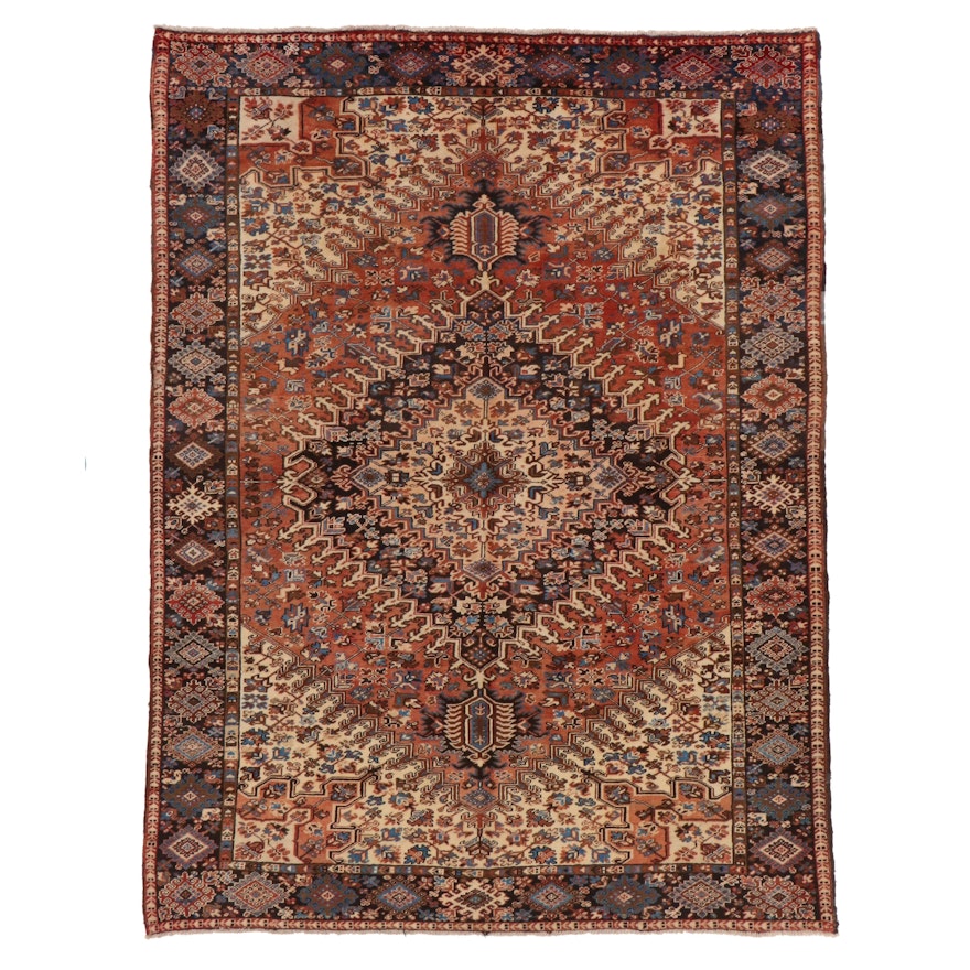 8' x 10'9 Hand-Knotted Persian Area Rug