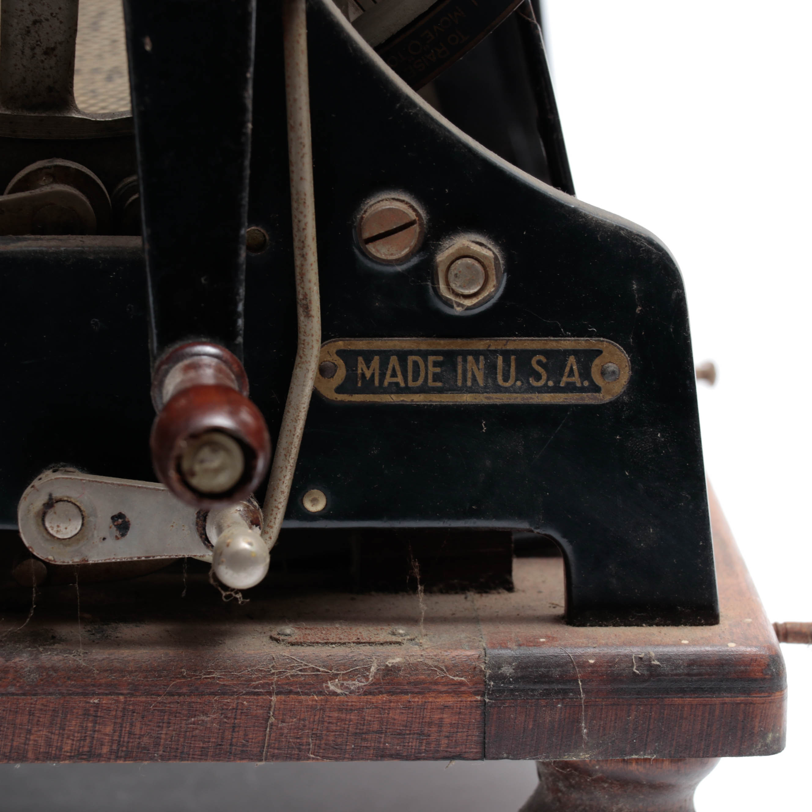 Edison's Rotary / A.B. Dick Co. No. 76 Mimeograph Machine, Early 20th Century
