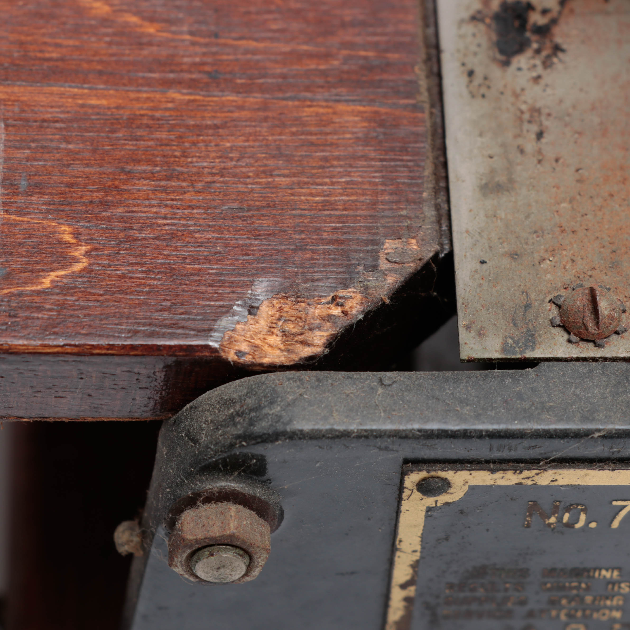 Edison's Rotary / A.B. Dick Co. No. 76 Mimeograph Machine, Early 20th Century