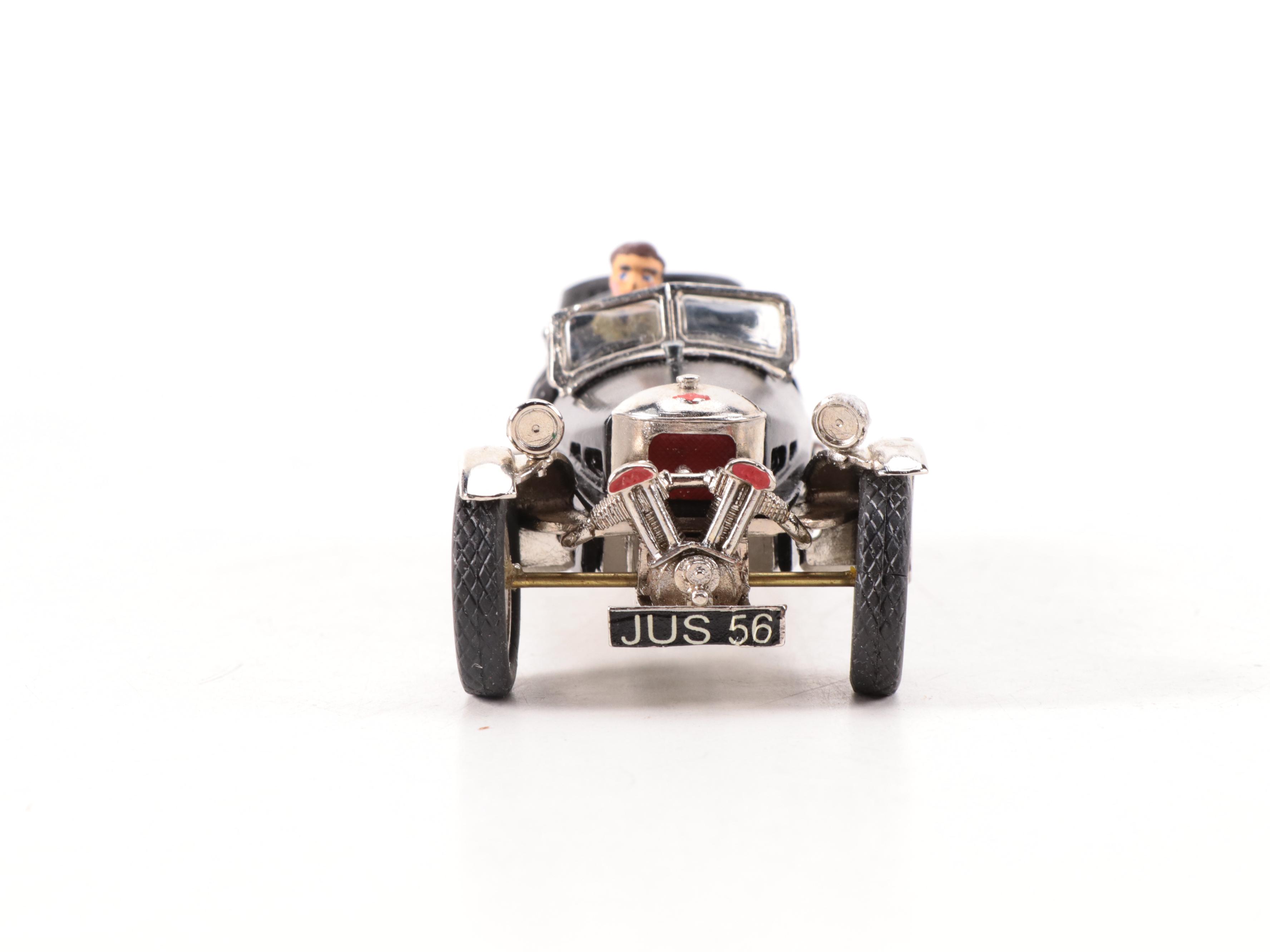 Hand-Built and Painted Morgan 1938 Super-Sports Beetleback Model Car