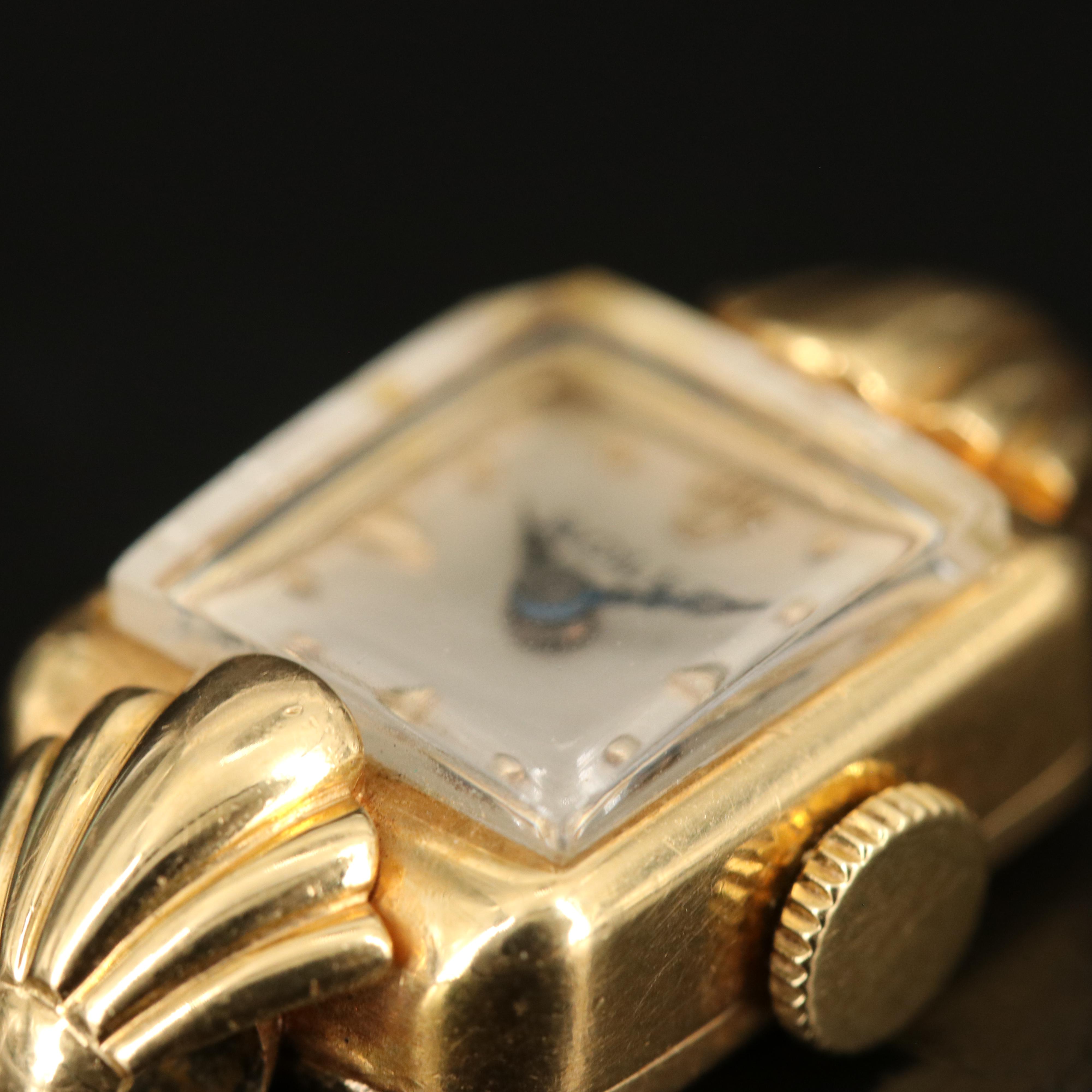Rolex 18K Stem Wind Watch