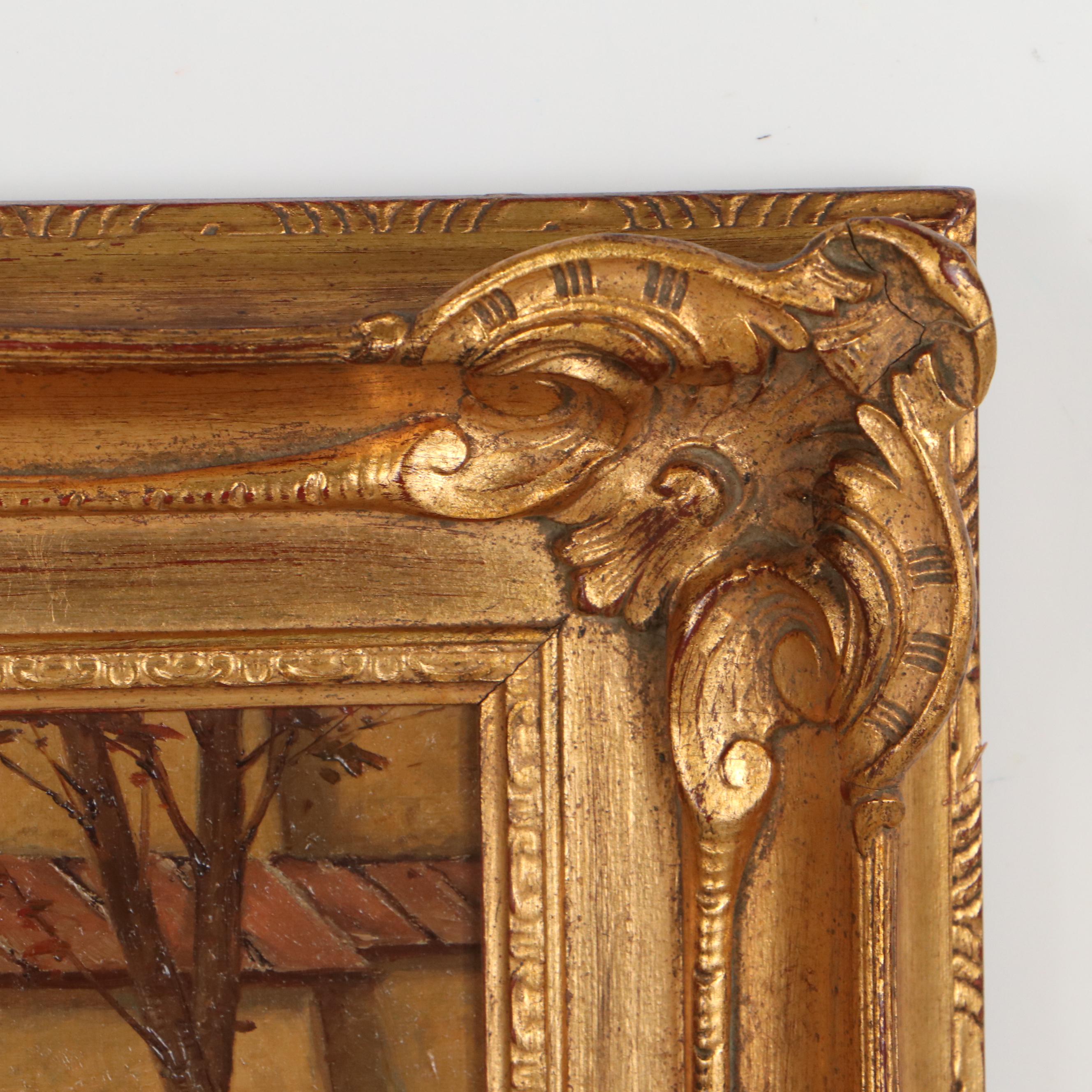 Oldrich Farsky Oil Painting of Musketeer, Circa 1900