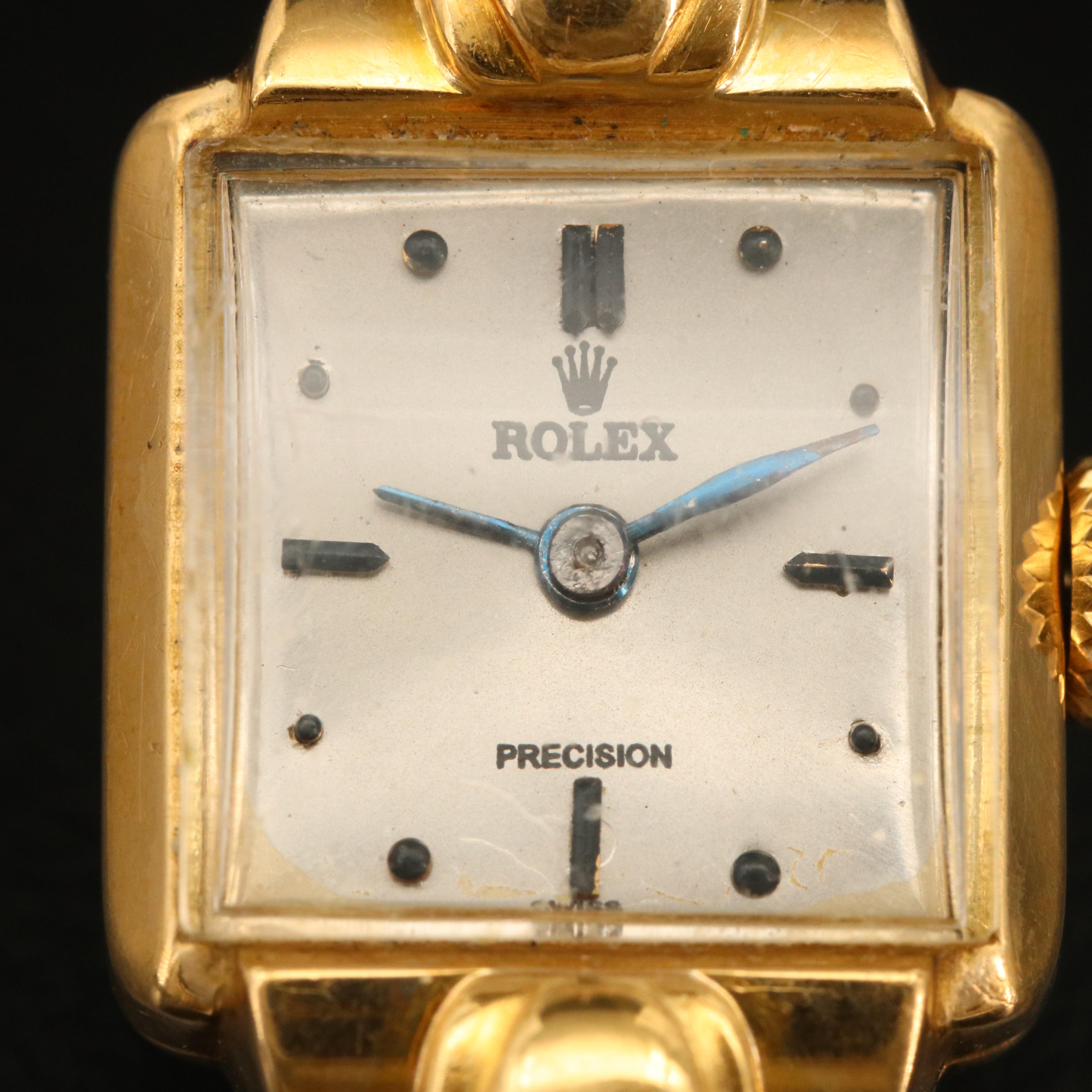 Rolex Vintage 18K Stem Wind Watch