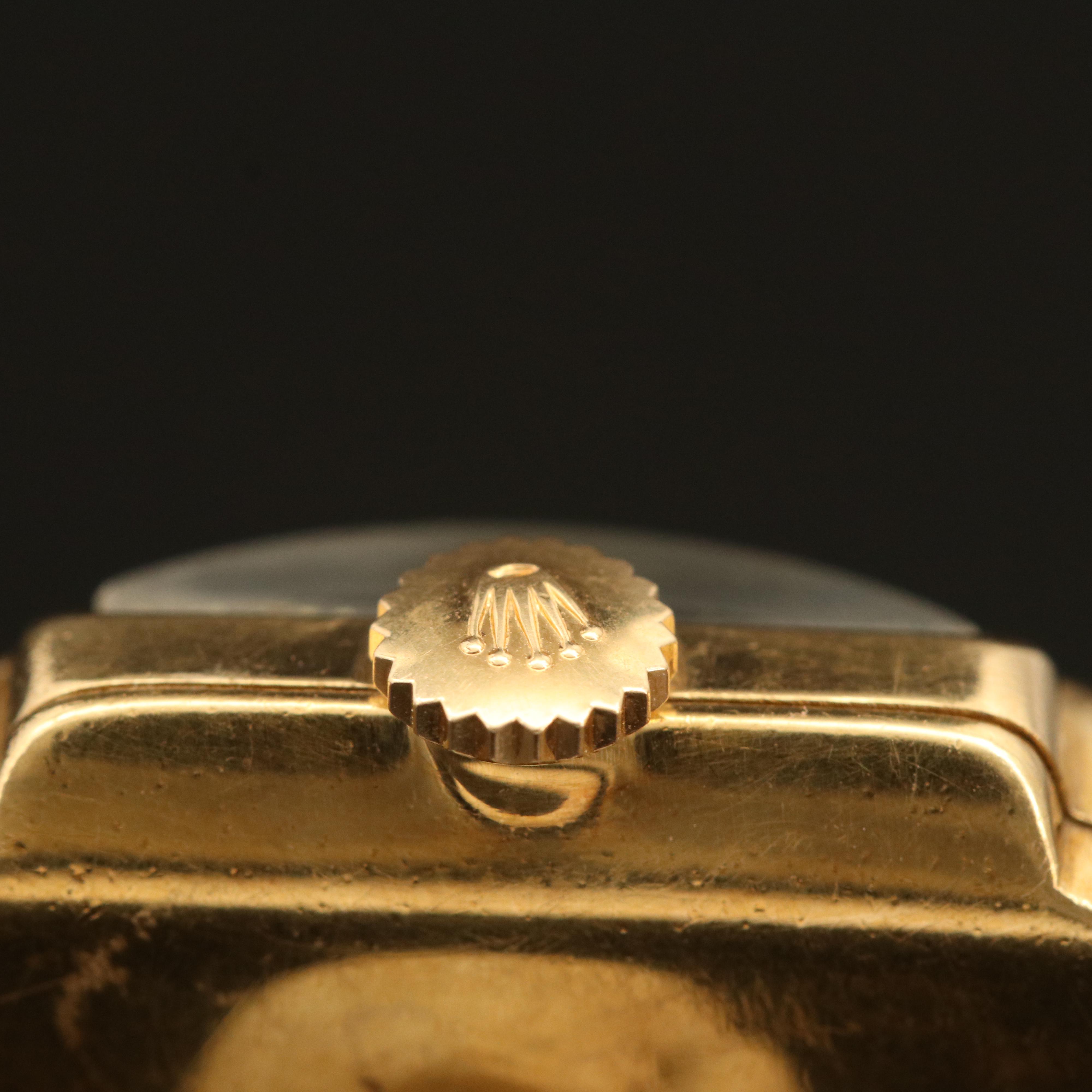 Rolex Vintage 18K Stem Wind Watch