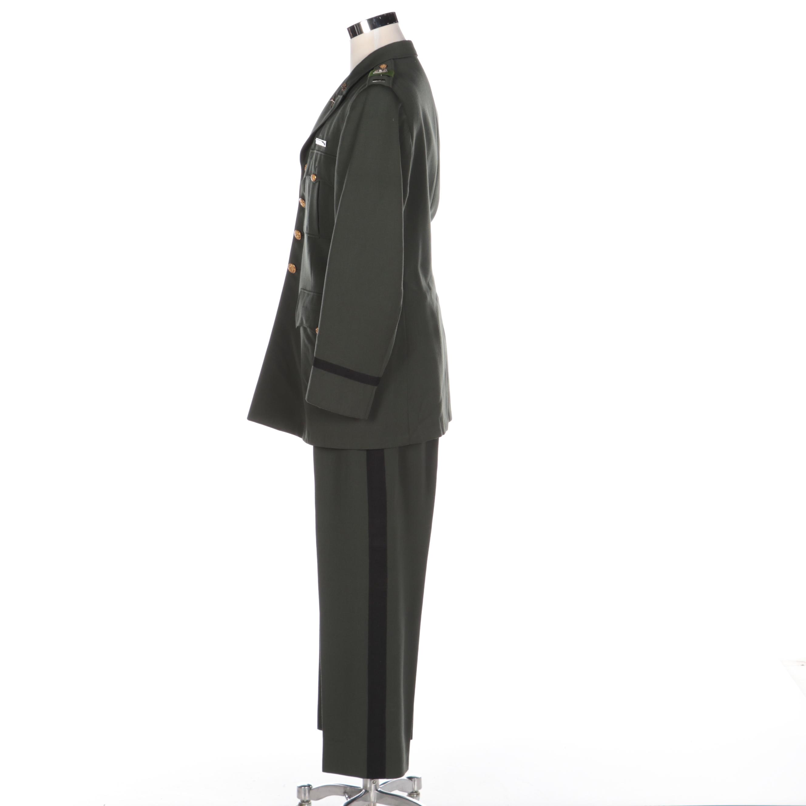 U.S. Army 14th Infantry Regiment Service Uniform, Mid-20th Century