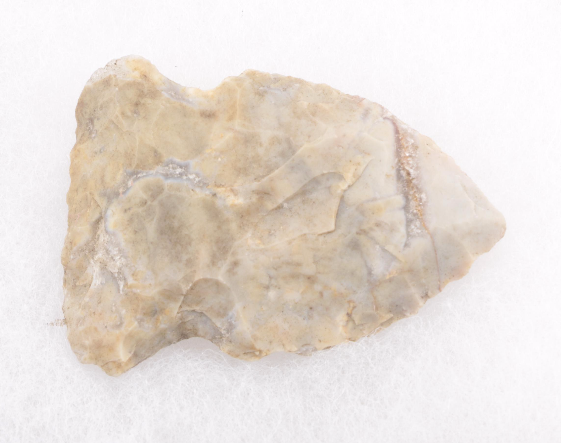 Native American Notched Flint Projectile Points