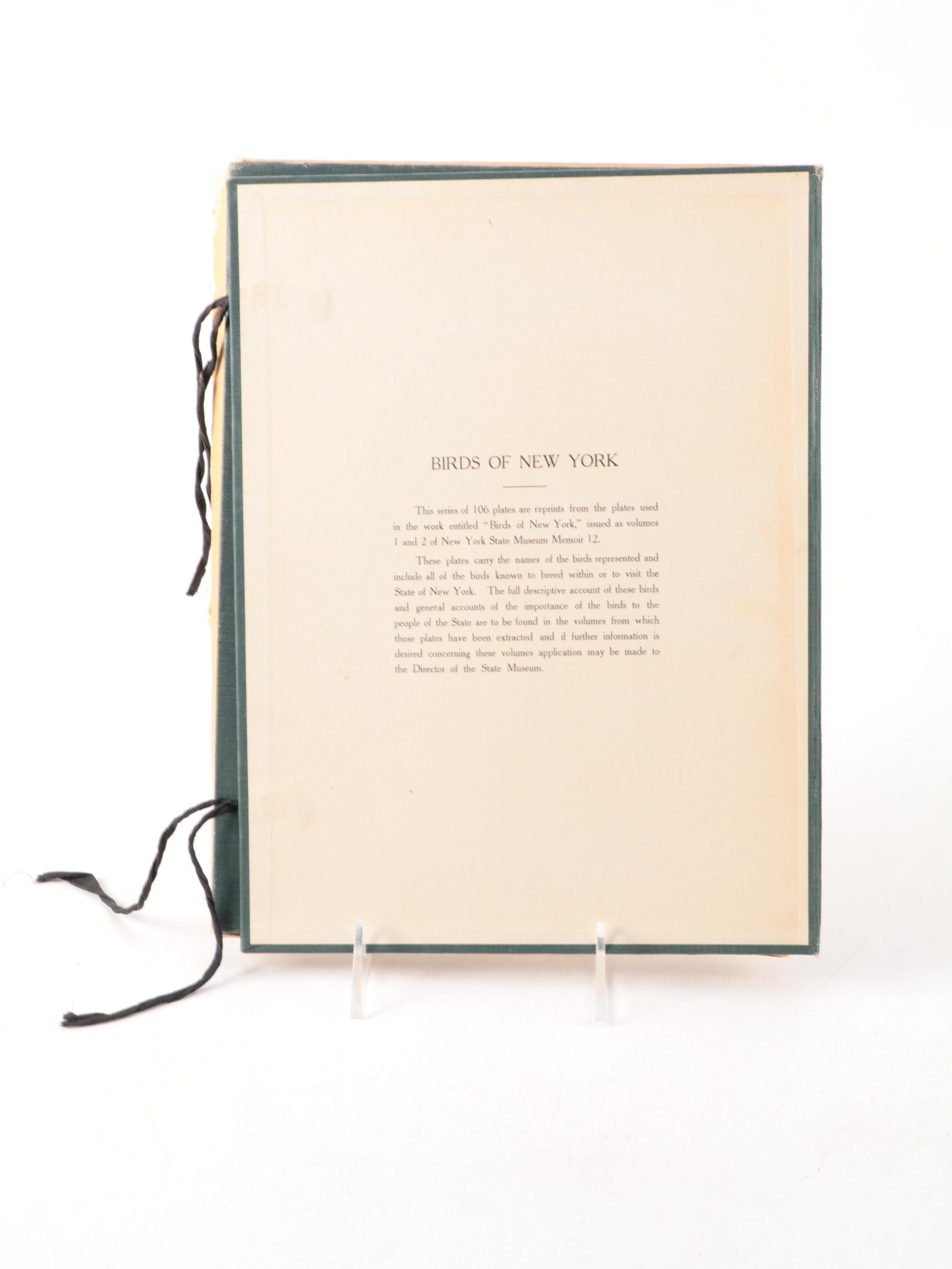 Ornithology Folios, Early to Mid-20th Century