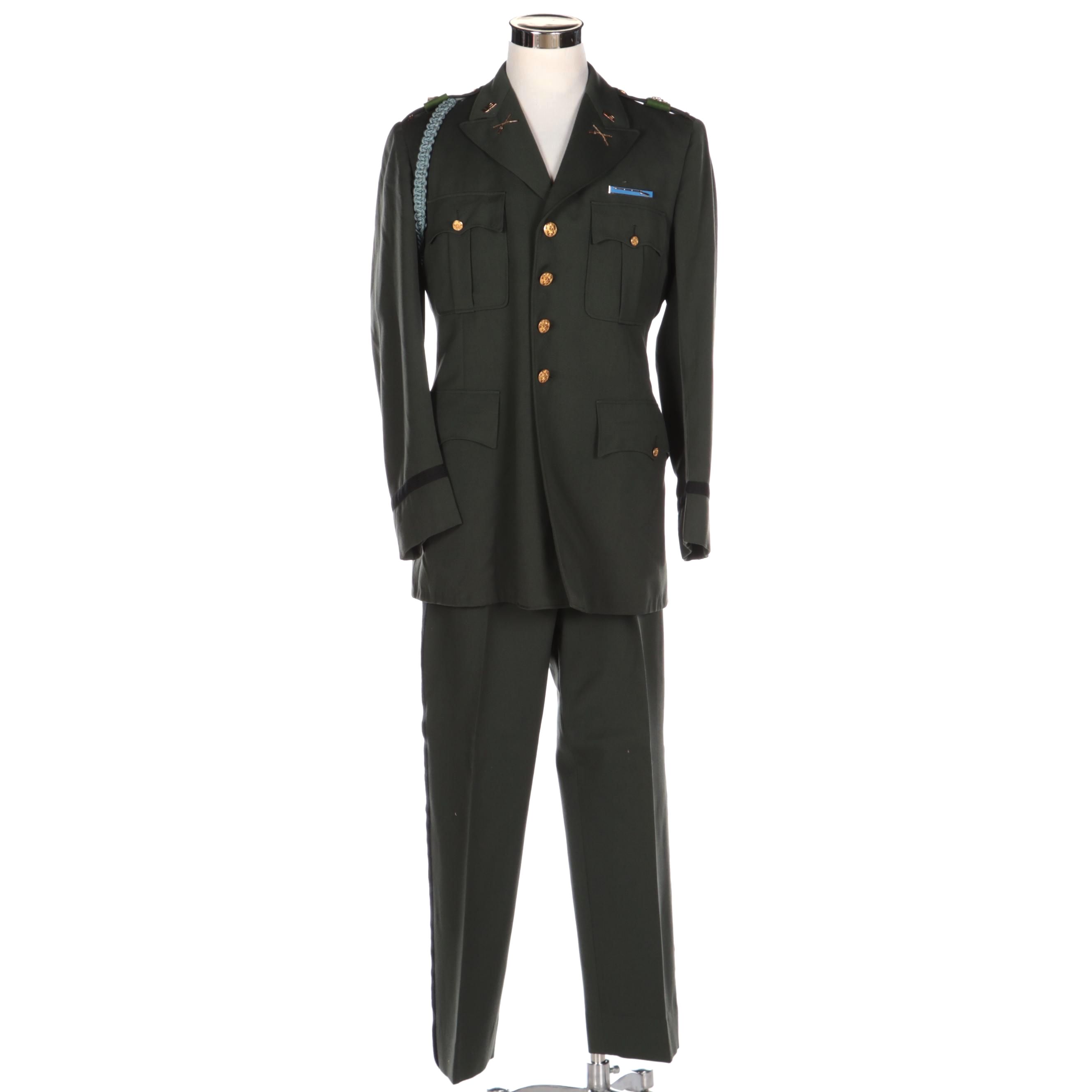 U.S. Army 14th Infantry Regiment Service Uniform, Mid-20th Century