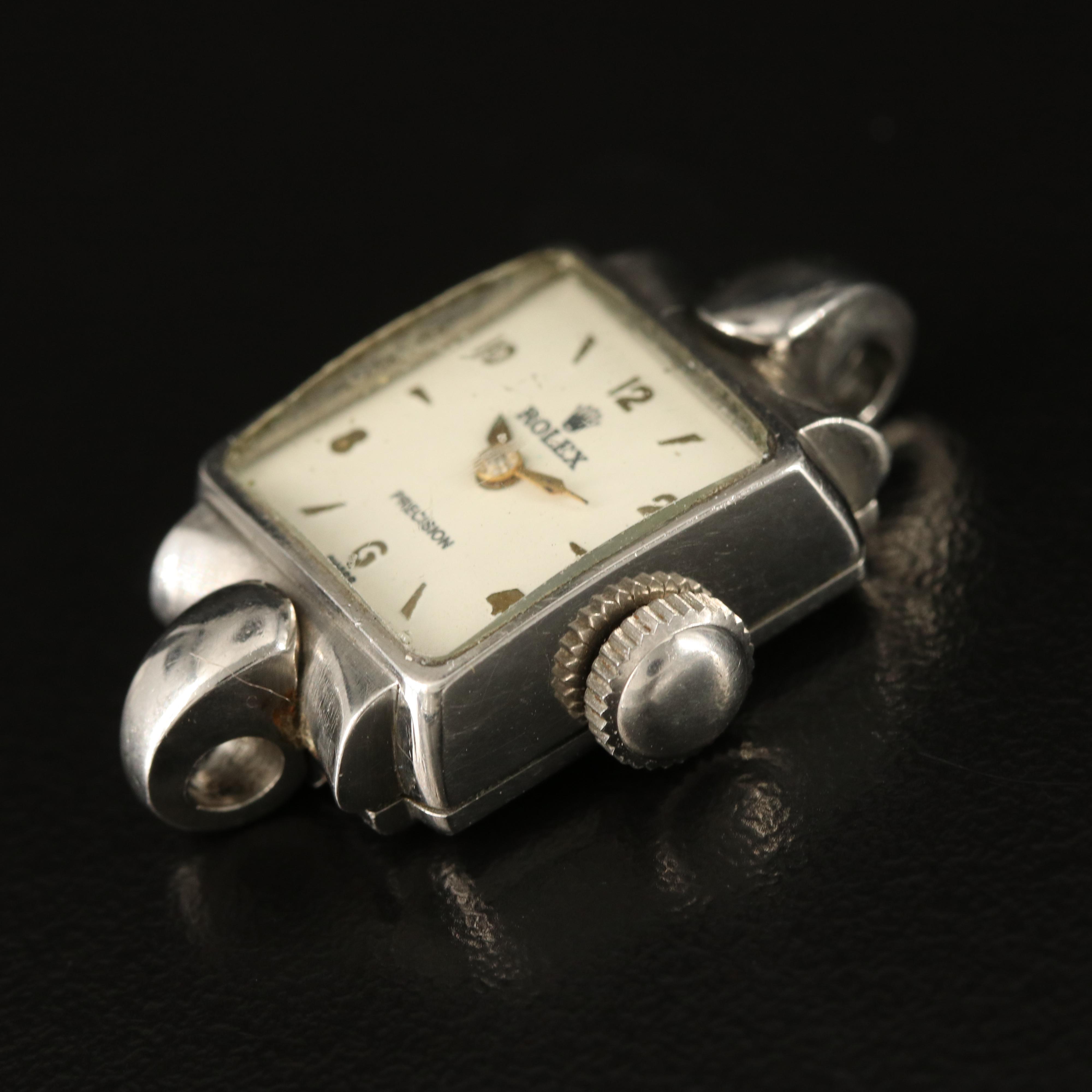 Vintgae Rolex Stainless Steel Watch , Circa 1947