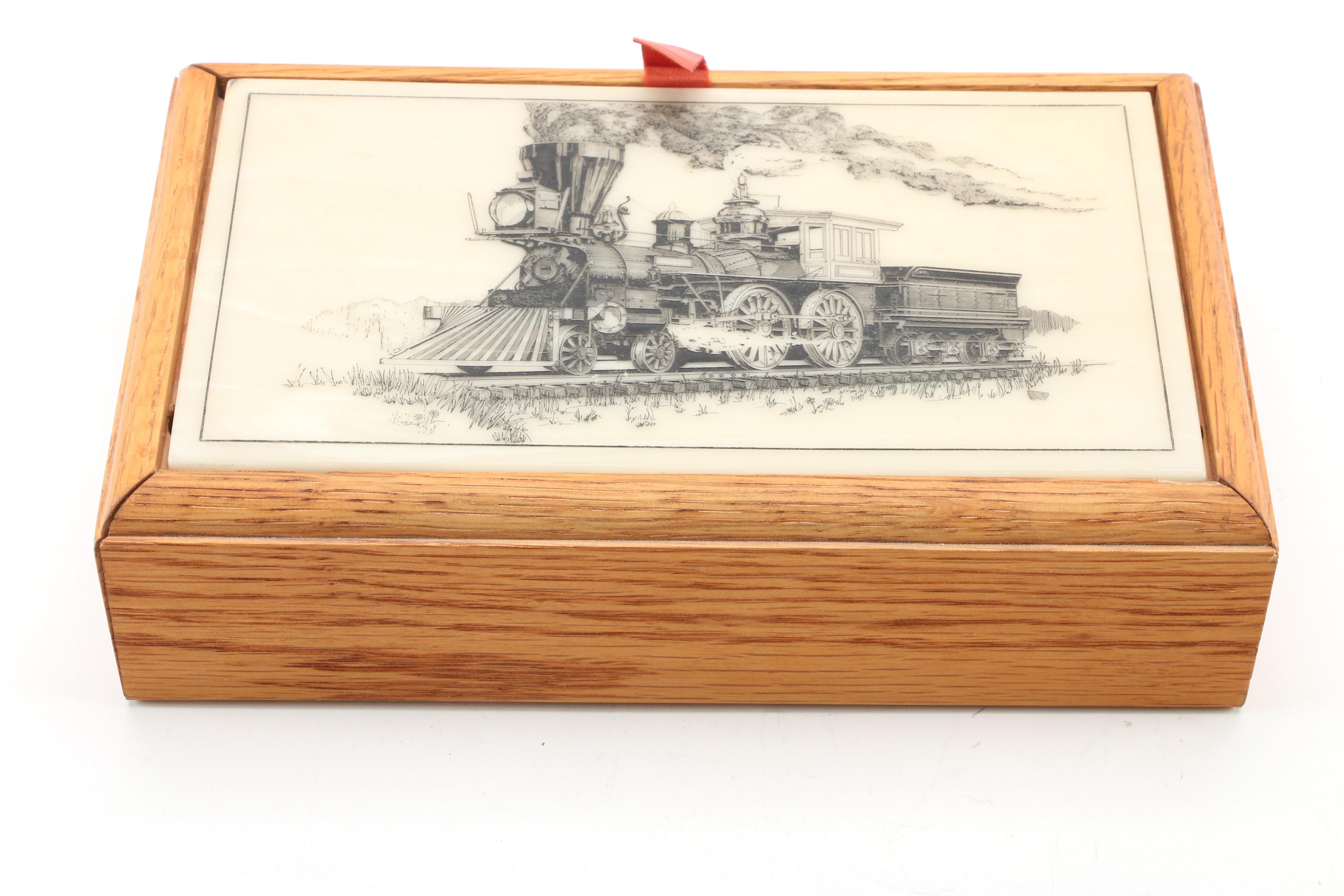 Buck 110 Locomotive Limited Edition Folding Knife in Presentation Box and More