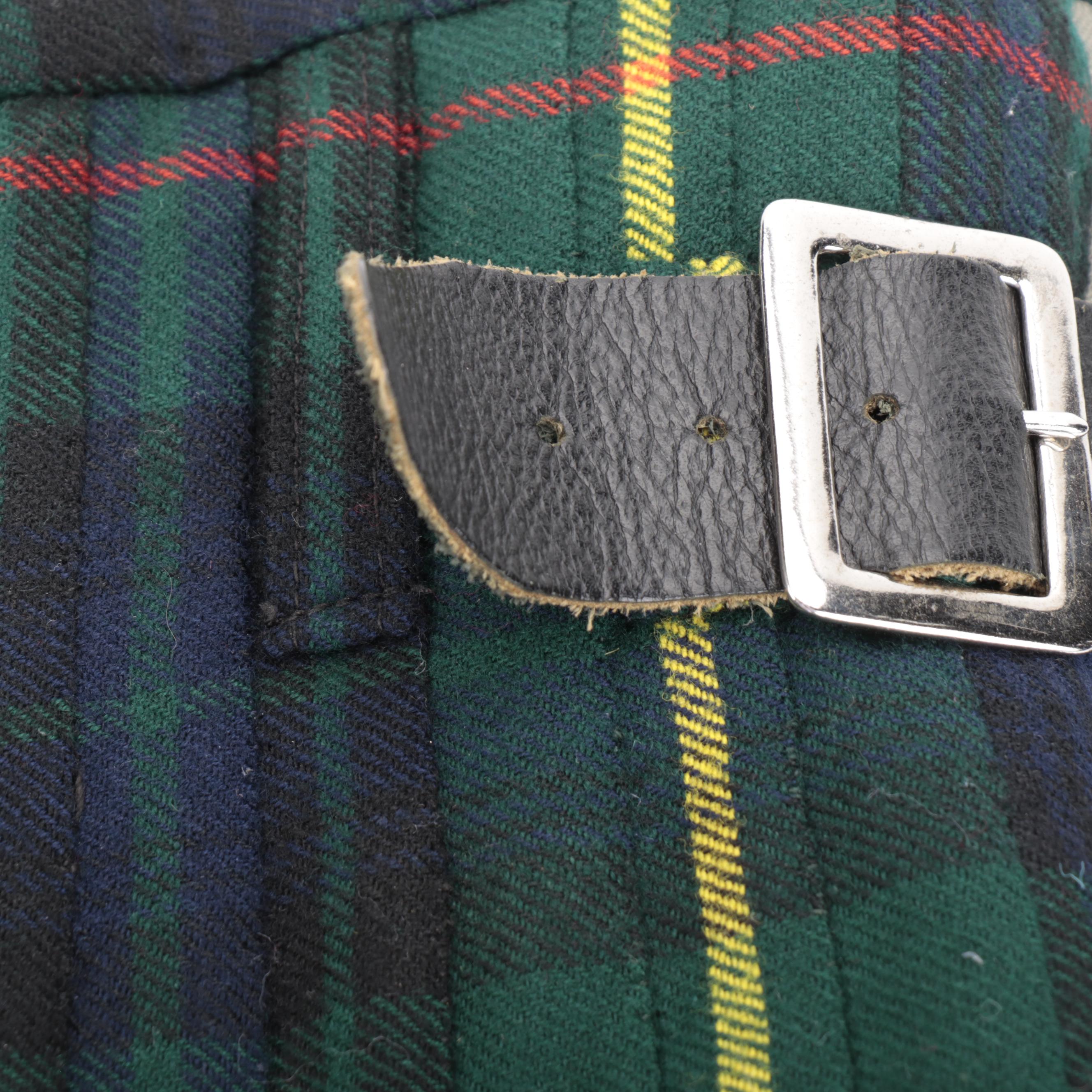 The Scotch House Farquharson Tartan Kilt and Stillwater Kilt in Mackenzie Tartan