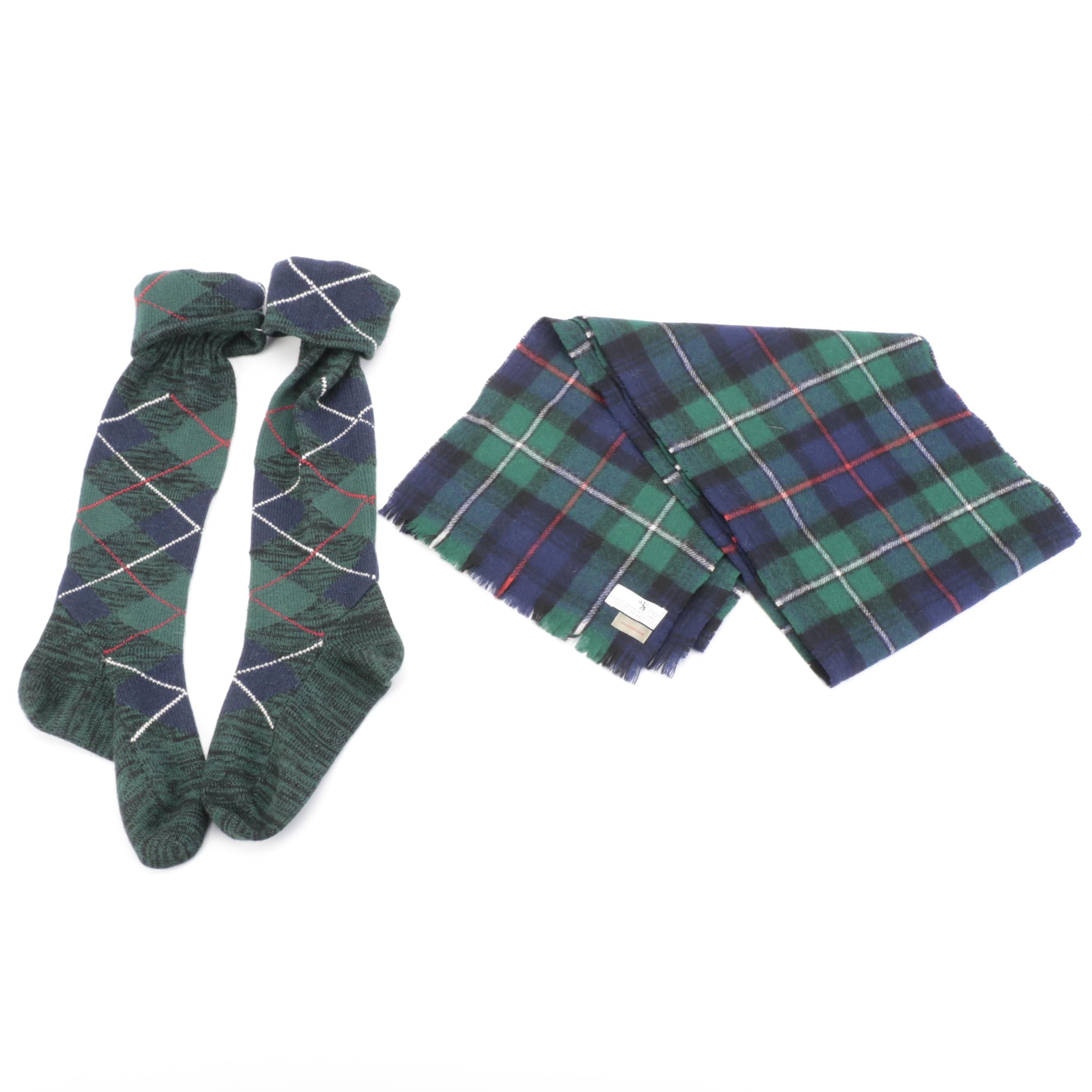 The Scotch House Farquharson Tartan Kilt and Stillwater Kilt in Mackenzie Tartan