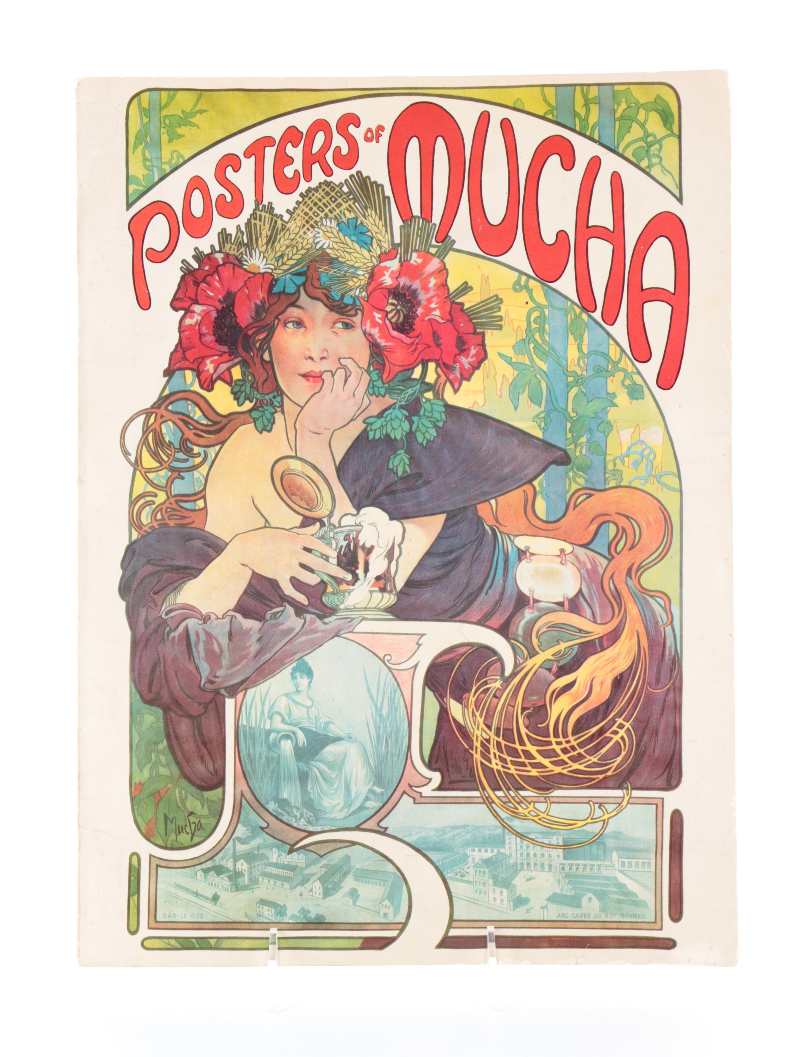 "Mucha Photographs" by Graham Ovenden with "Posters of Mucha"