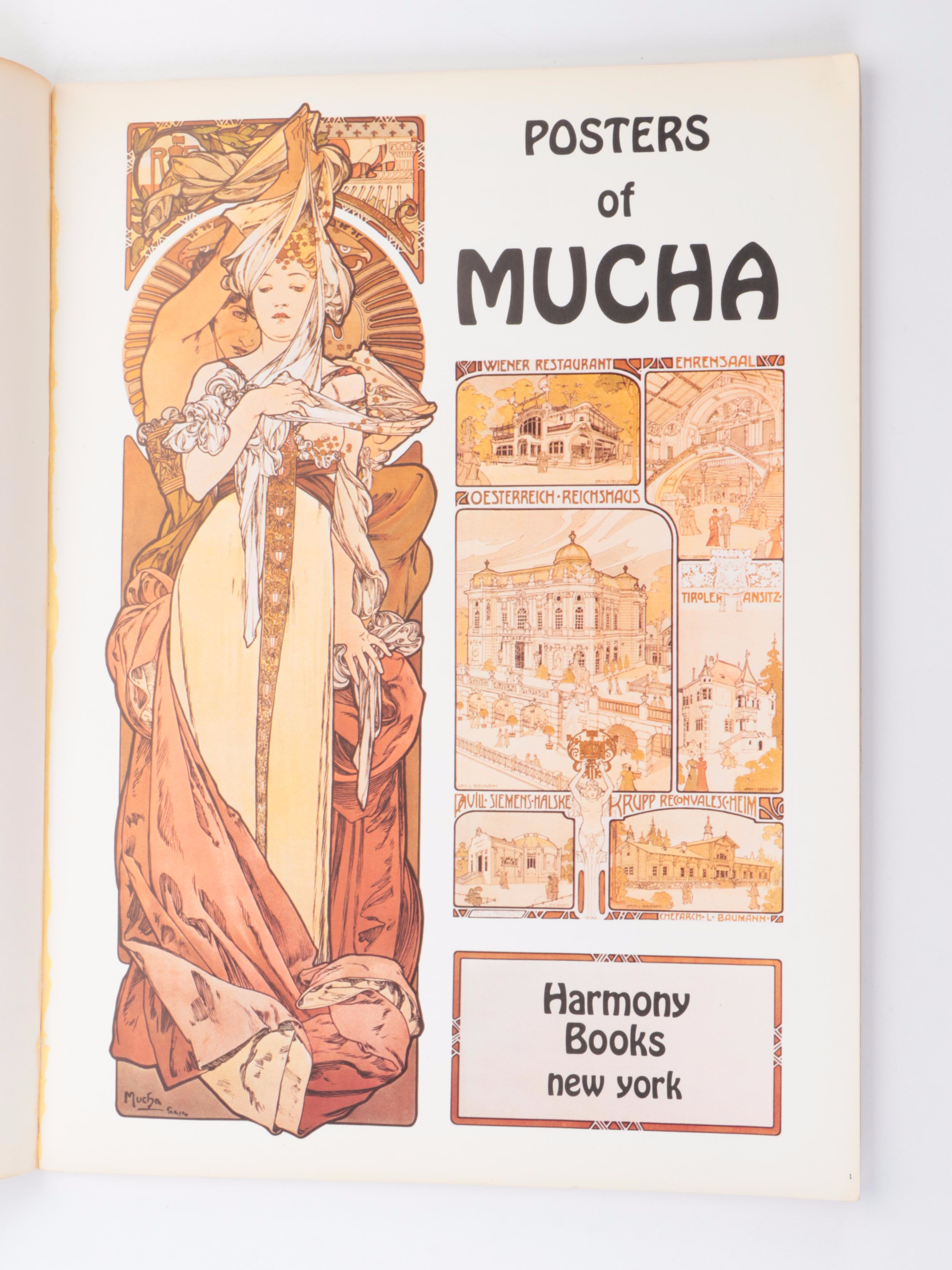 "Mucha Photographs" by Graham Ovenden with "Posters of Mucha"