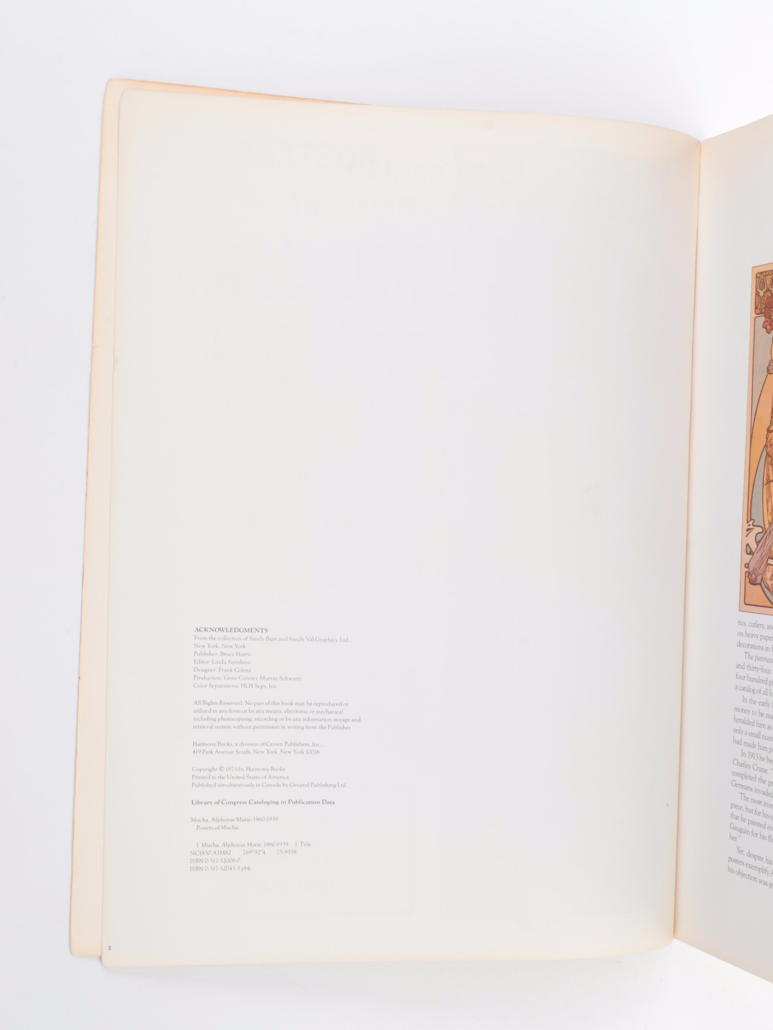 "Mucha Photographs" by Graham Ovenden with "Posters of Mucha"