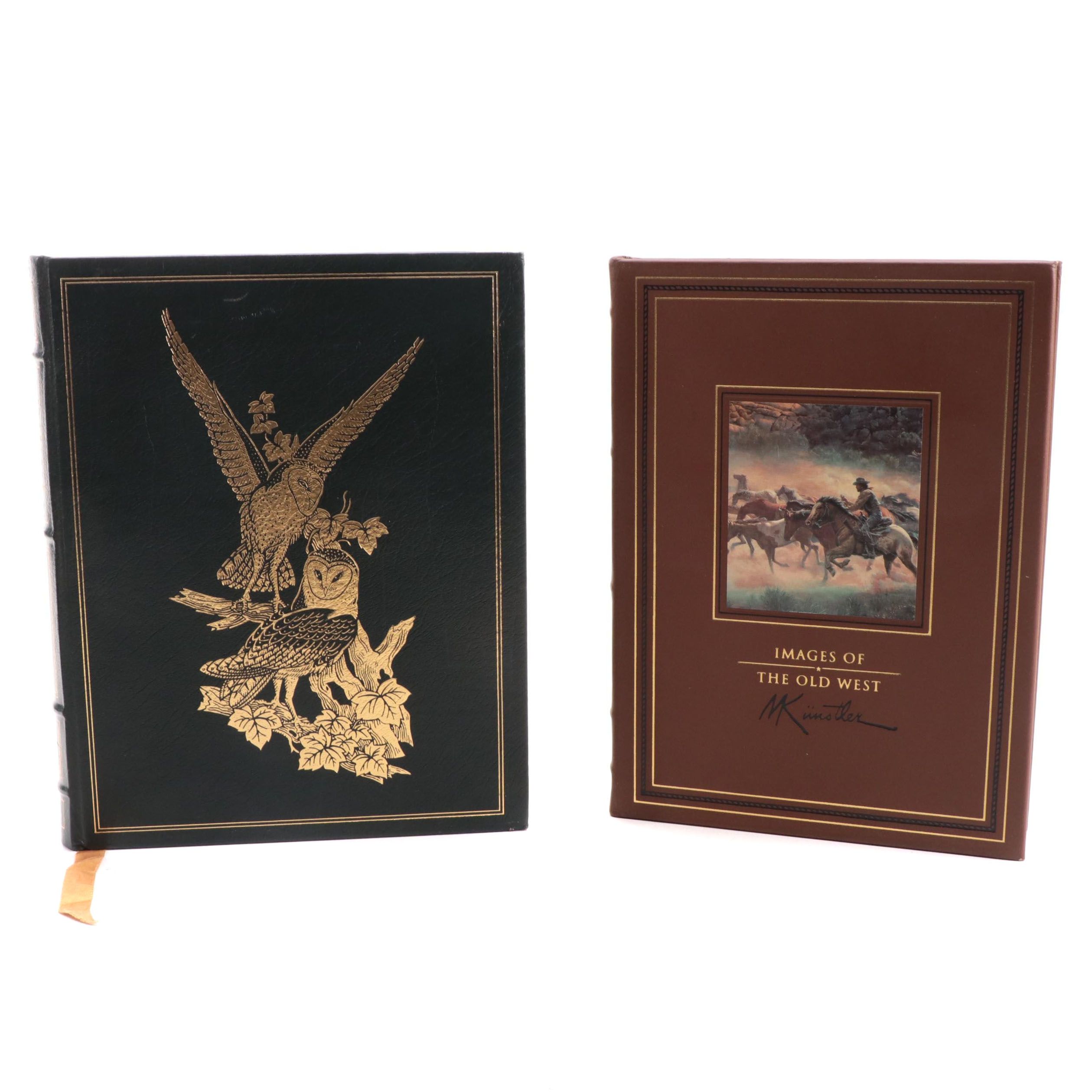 Easton Press Signed Limited Edition "Images of the Old West" and More