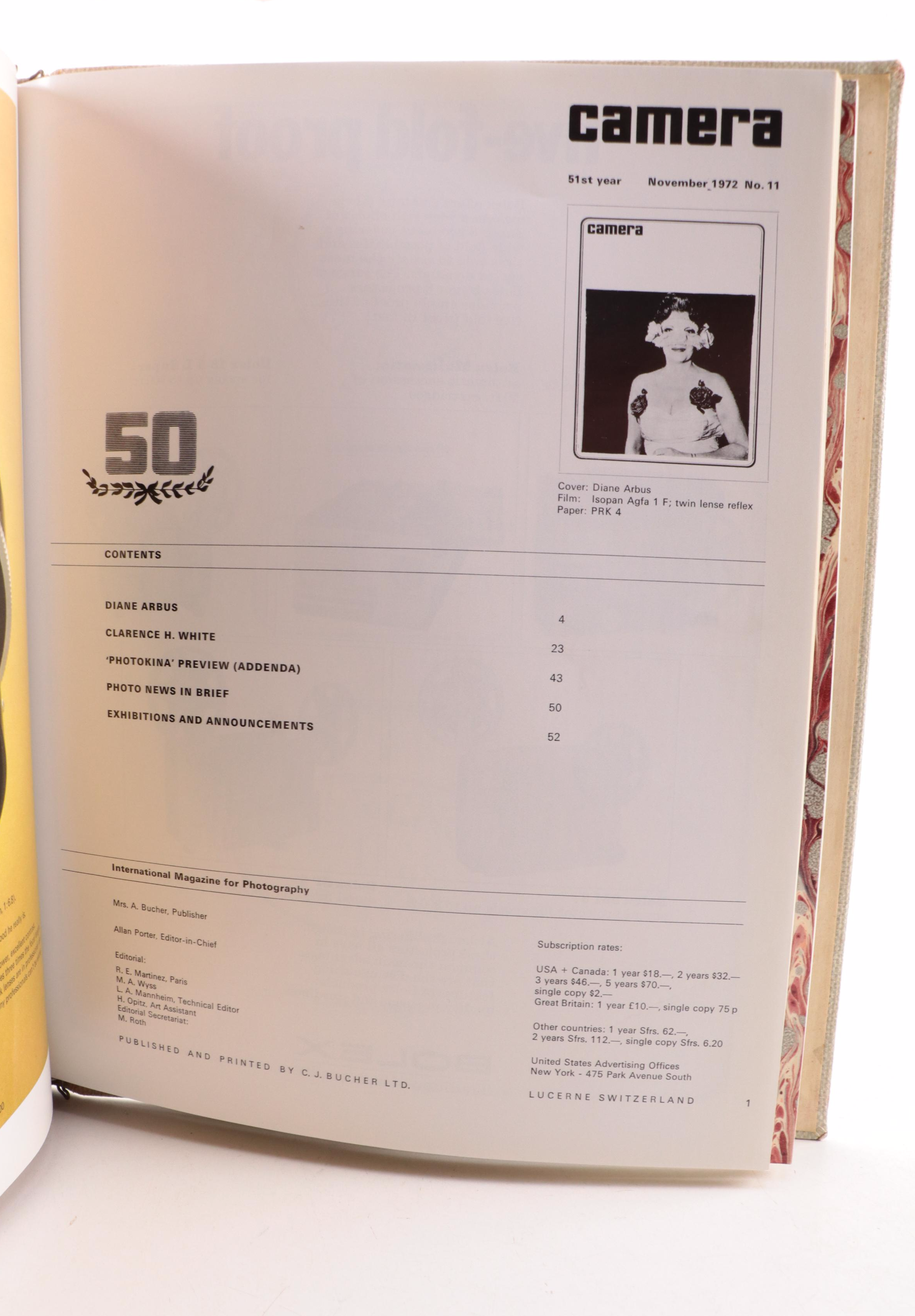 "Camera" Magazines and "Boyhood Photos of J.H. Lartigue"