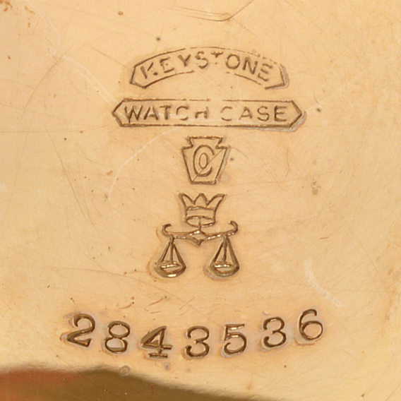 1898 Elgin Gold-Filled 19 Jewel Hunting Case Pocket Watch