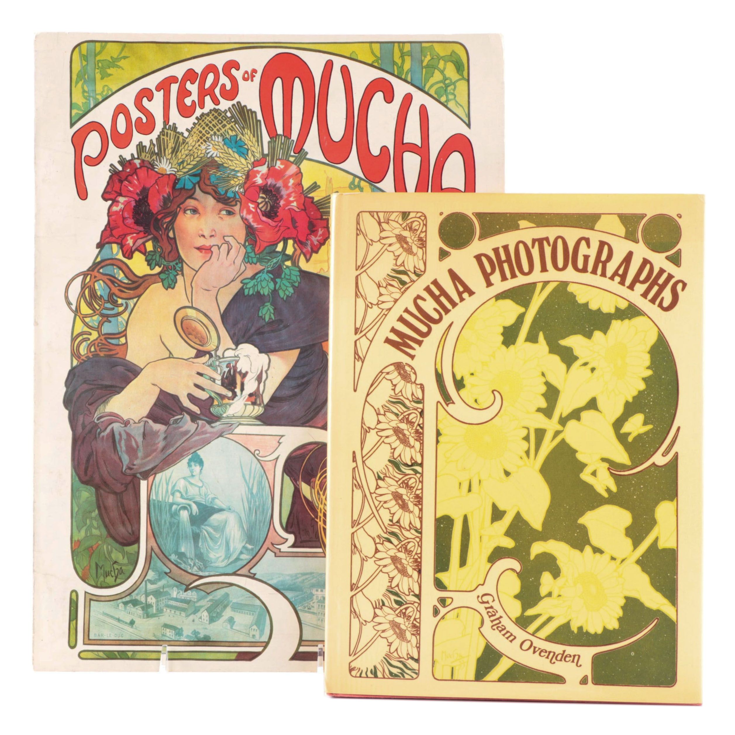 "Mucha Photographs" by Graham Ovenden with "Posters of Mucha"