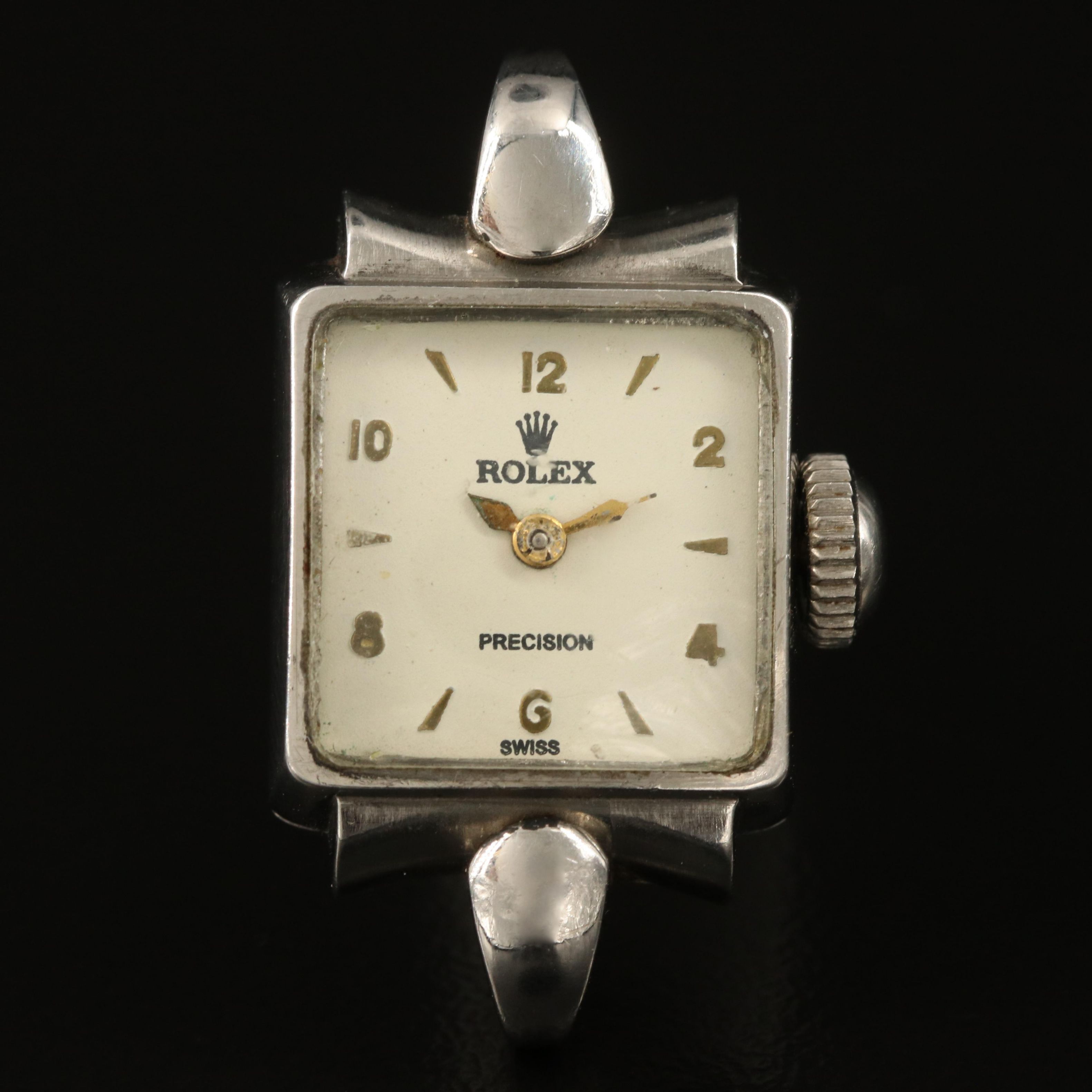 Vintgae Rolex Stainless Steel Watch , Circa 1947