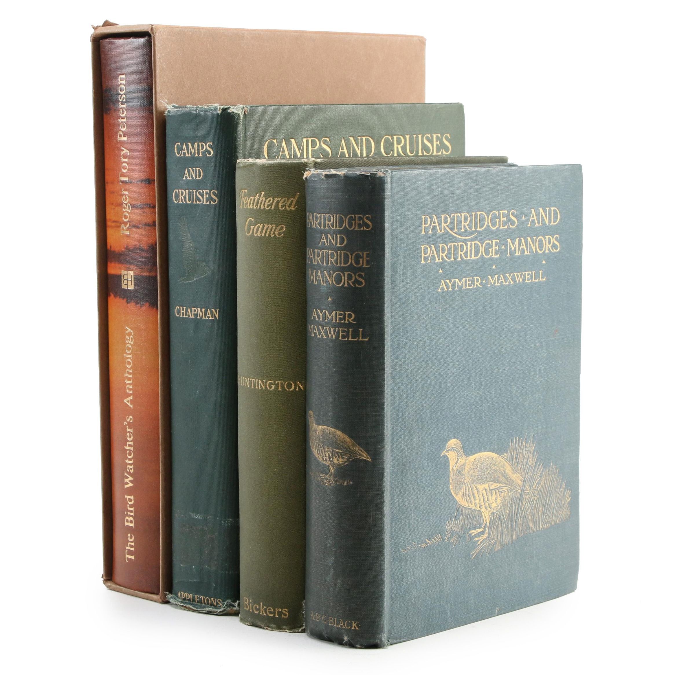 Signed First Edition "Bird Watcher's Anthology" by Roger Tory Peterson and More