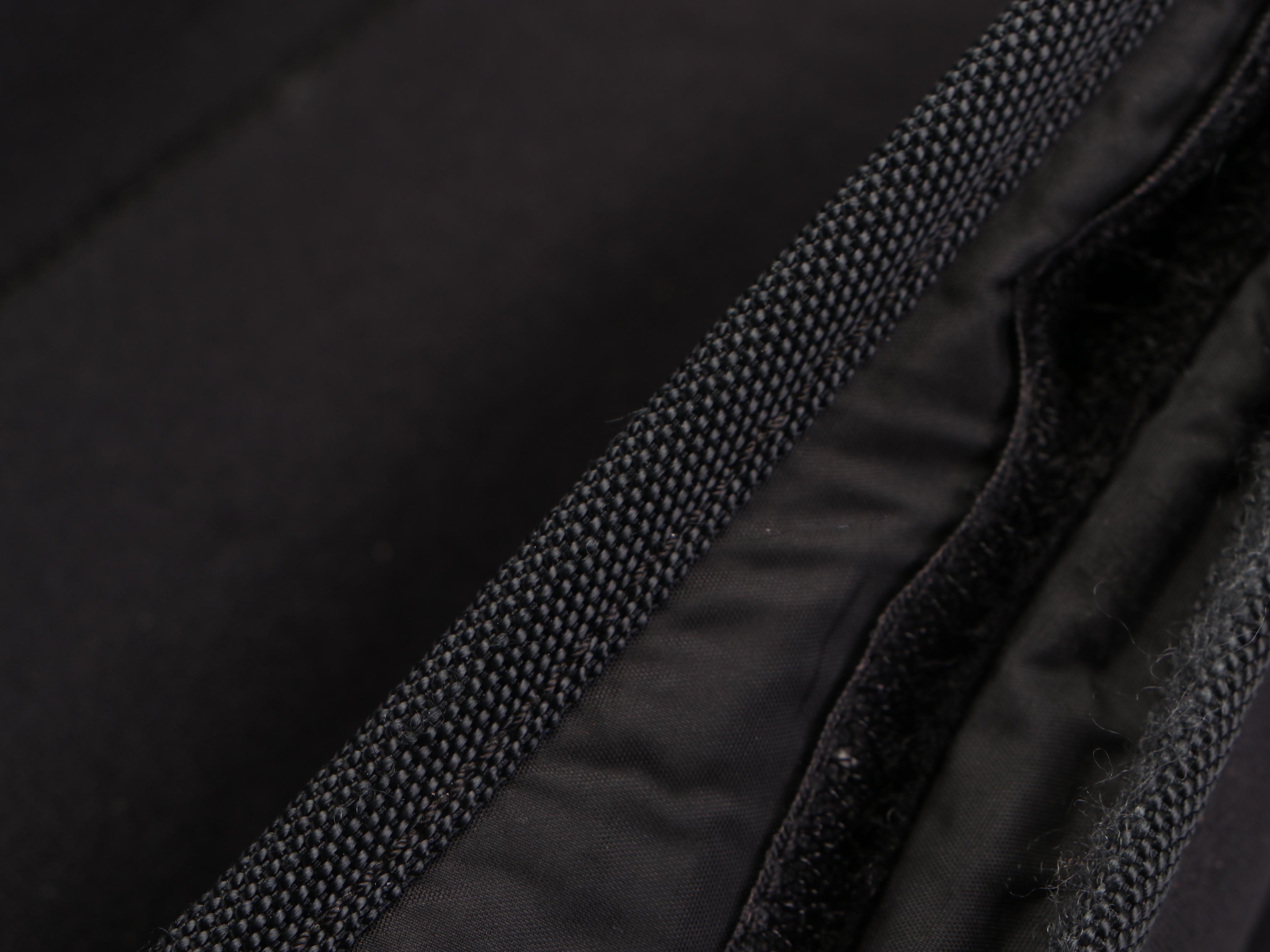 Prada Sling Messenger Bag in Black Neoprene with Leather