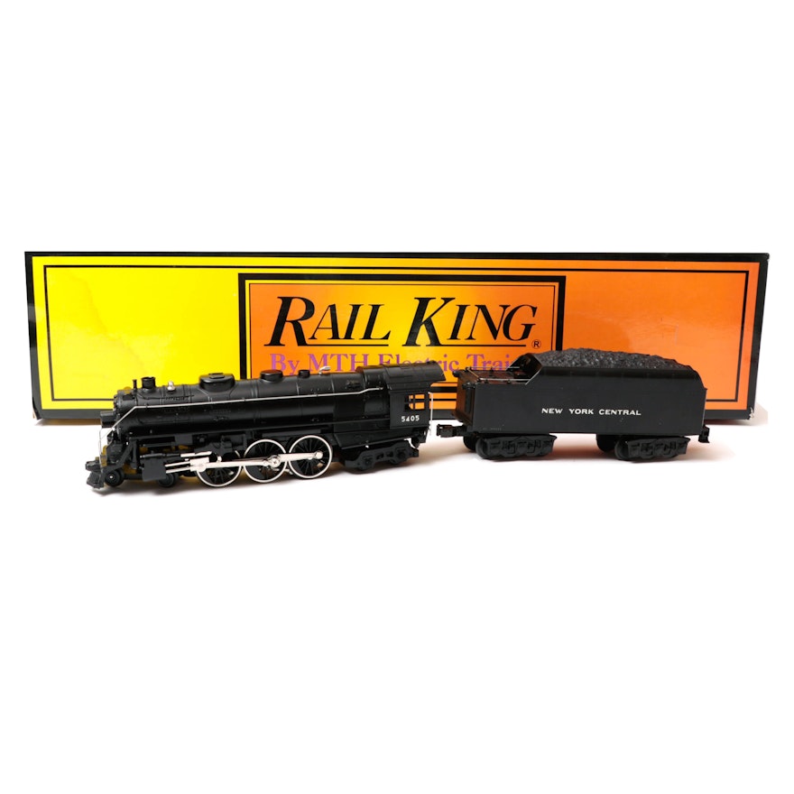 M.TH RailKing New York Central 4-6-4 Hudson Steamer in Original Packaging, 1997