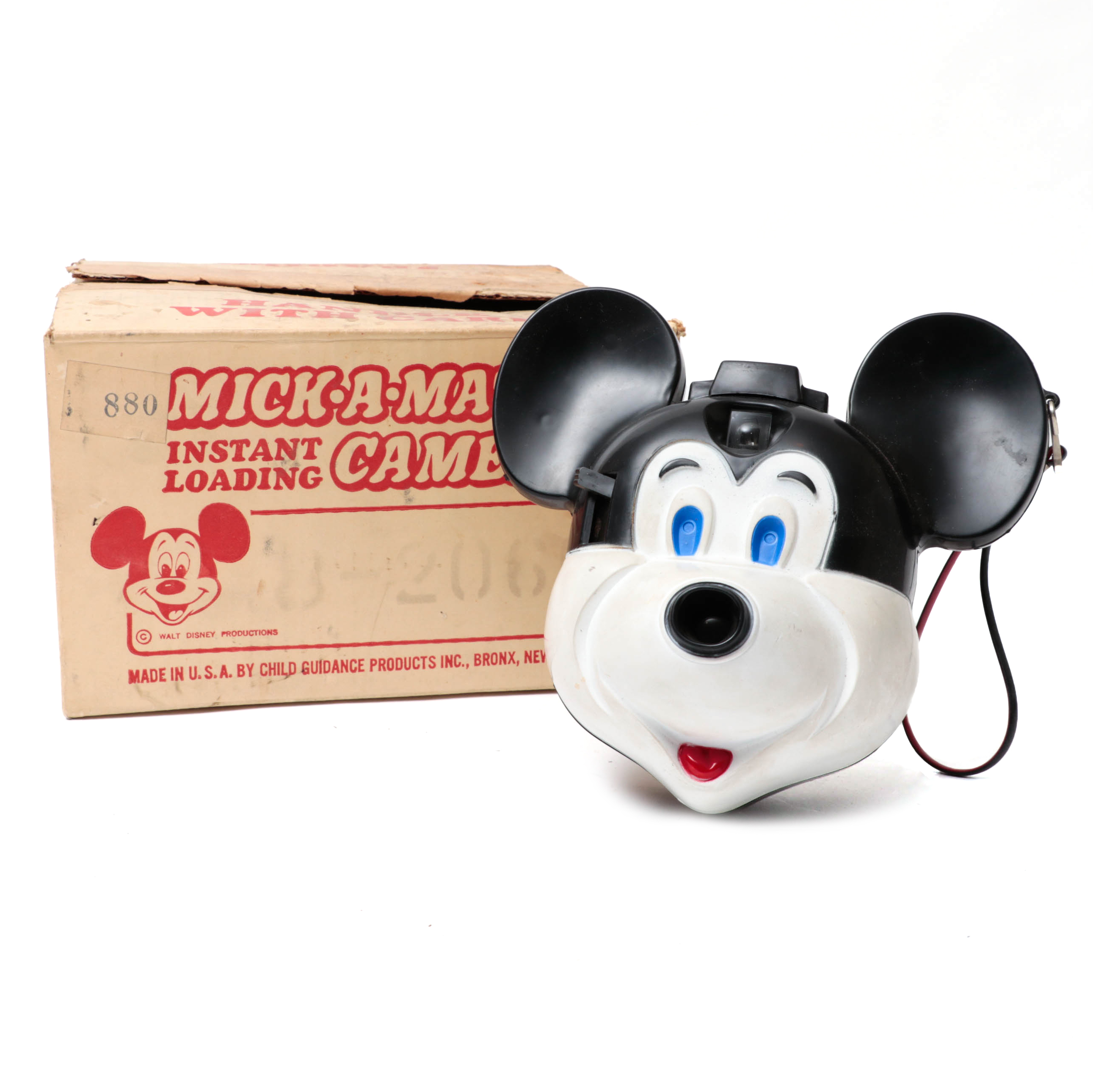 Walt Disney "Mick-O-Matic" Mickey Mouse Camera, 1970s