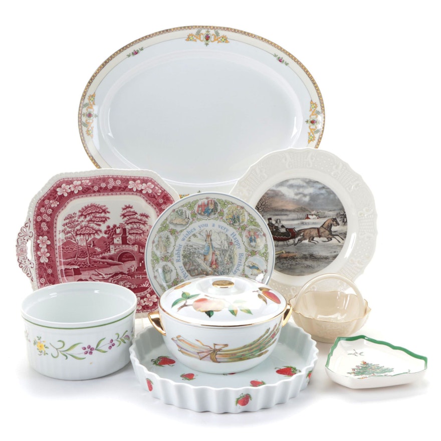 Wedgwood, Spode, Lenox, Royal Worcester Bone China and Porcelain Tableware