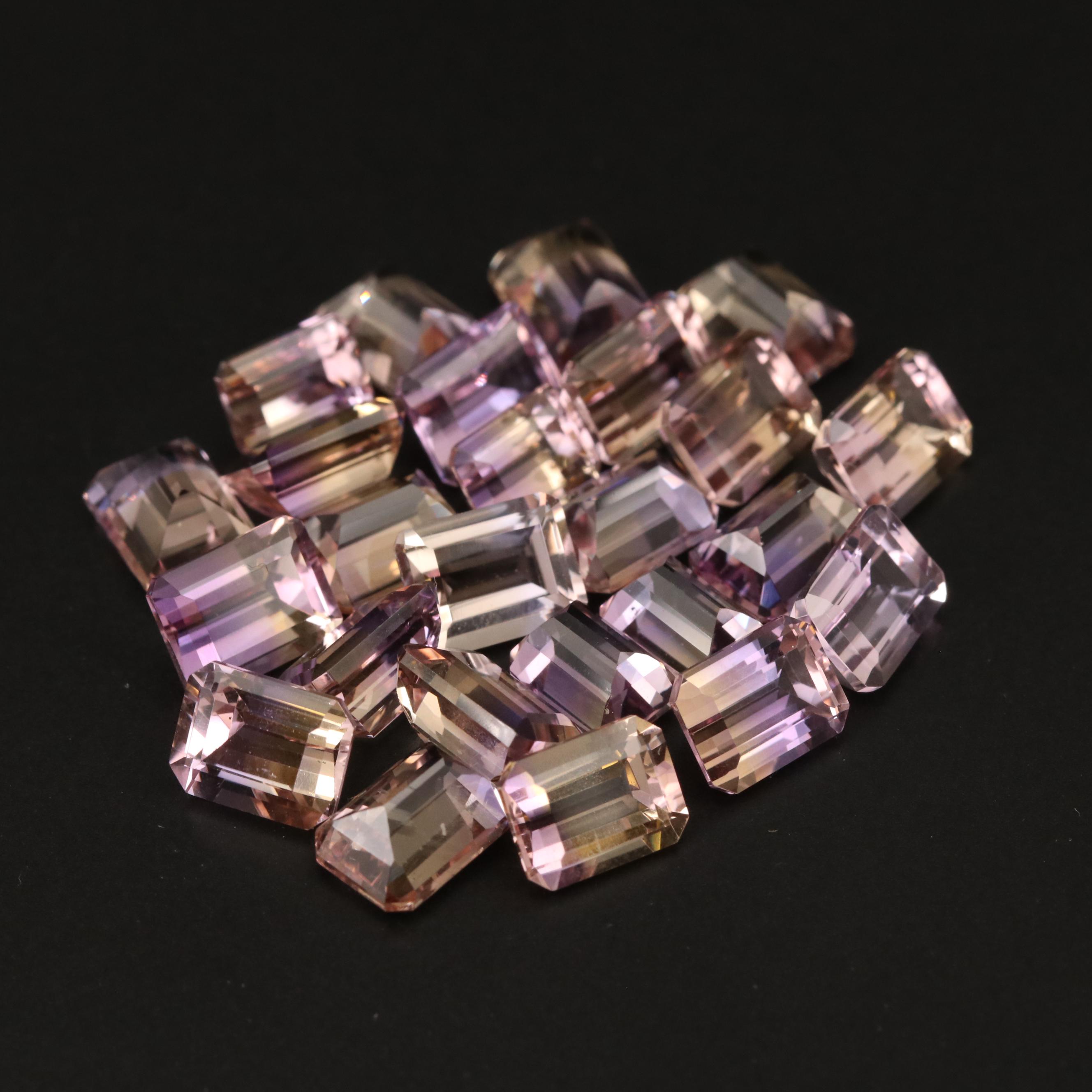 Loose 37.41 CTW Rectangular Ametrine
