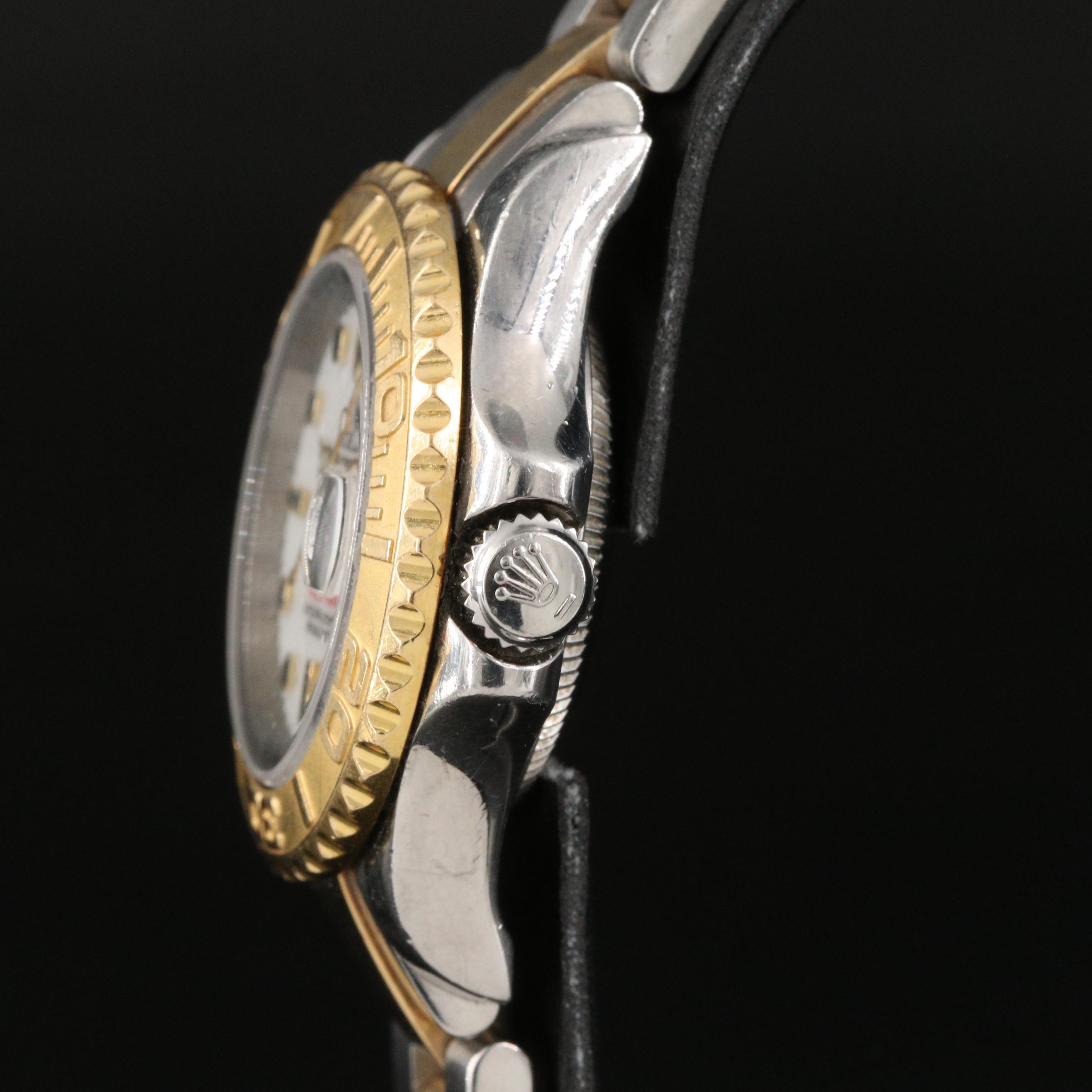 2001 - 2002 Rolex Yacht-Master 18K and Stainless Steel Watch