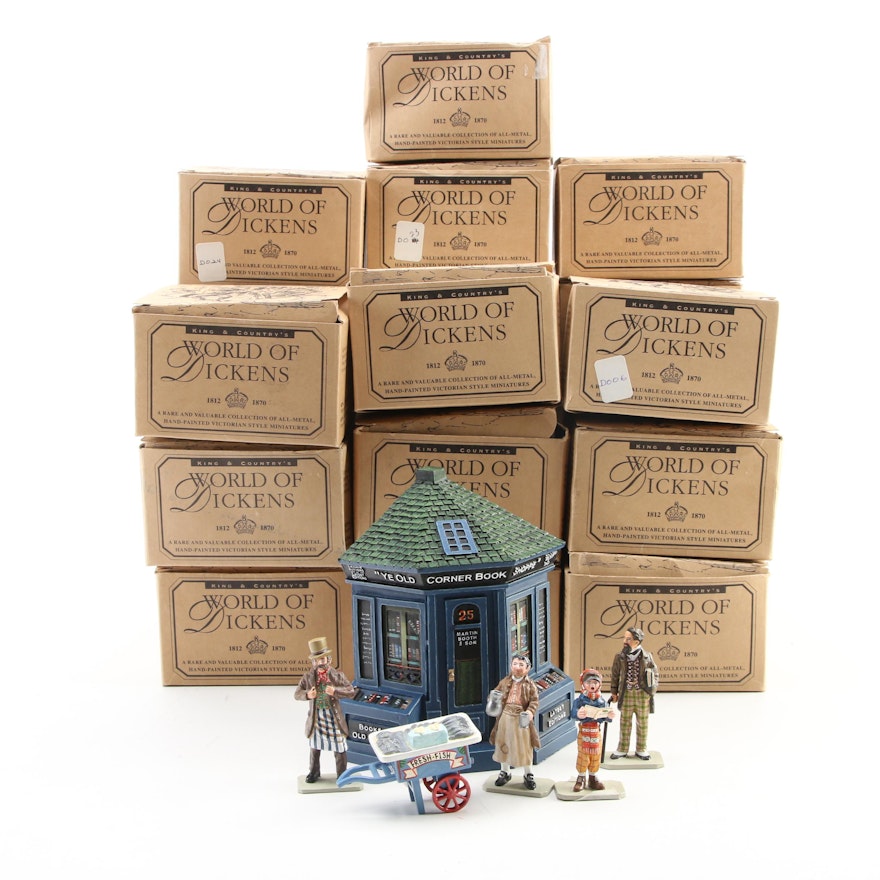 King & Country "World of Dickens" Hand-Painted Metal Figurines