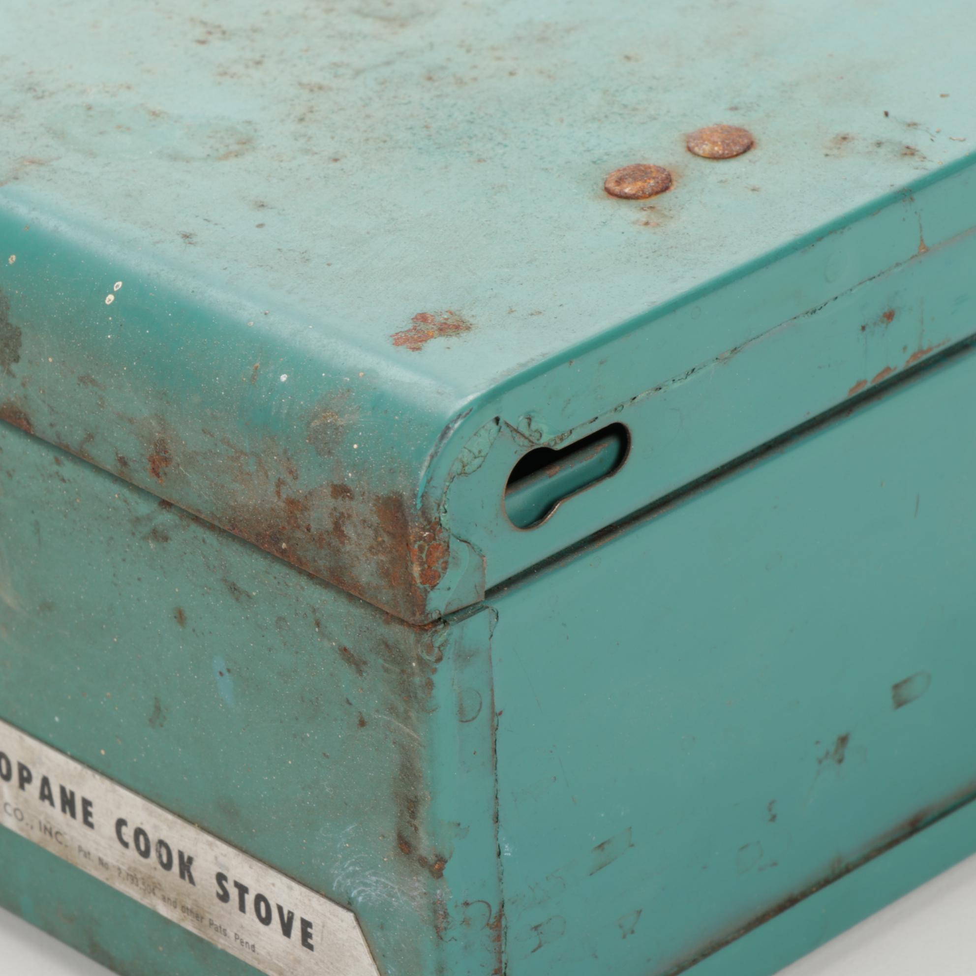 Bernz O Matic Propane Cook Stove and Grill with Picnic Basket