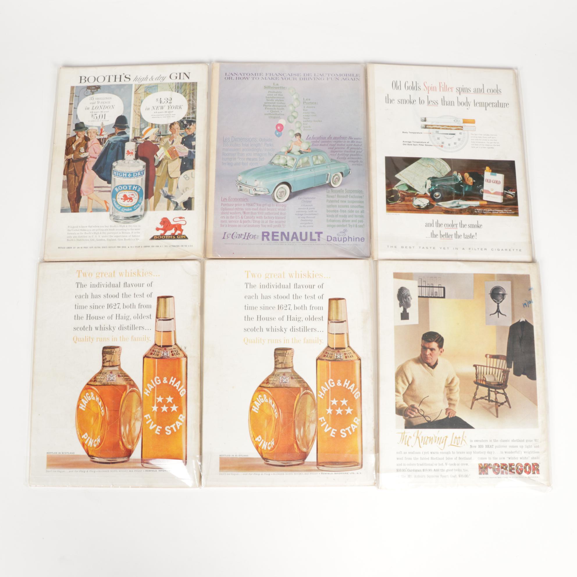 "Playboy" Magazines Featuring Holiday and Anniversary Issues, 1960–1961