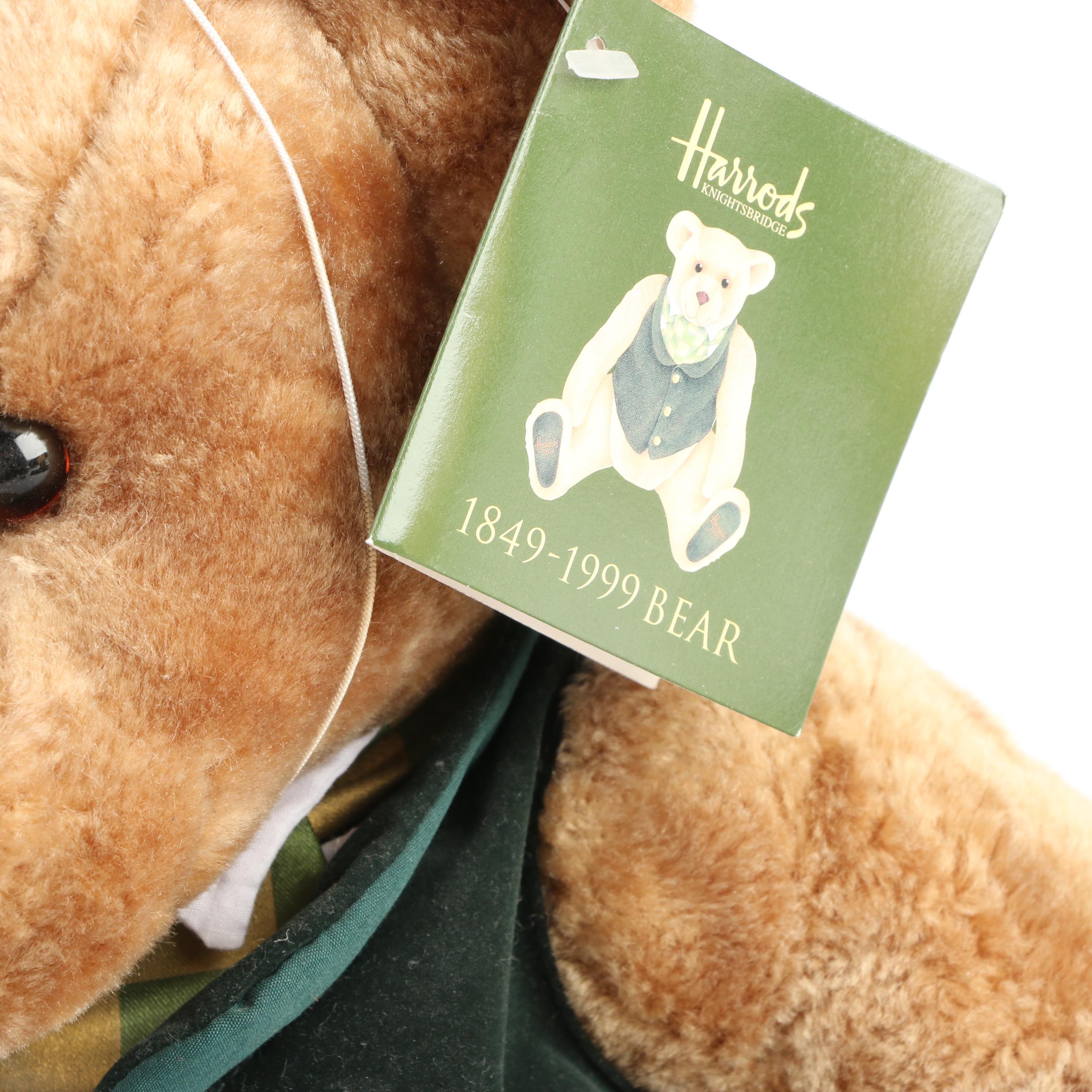 Harrods, North American Bear Co. and Other Faux Fur Jointed Teddy Bears