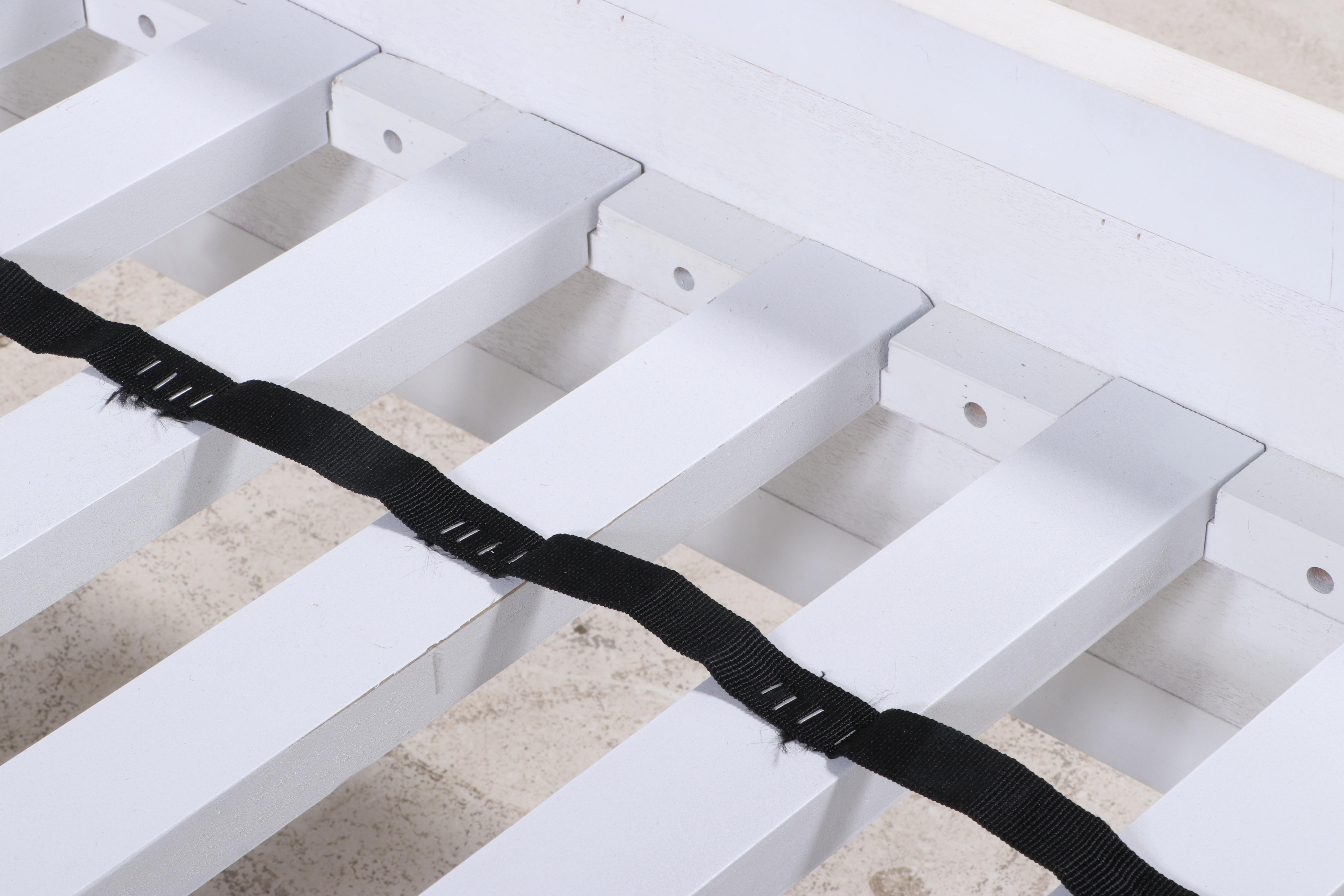 Restoration Hardware "Versailles" Painted and Upholstered Queen Size Bed Frame